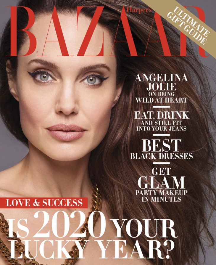 Angelina Jolie For Harpers Bazaar 2017 Wallpapers