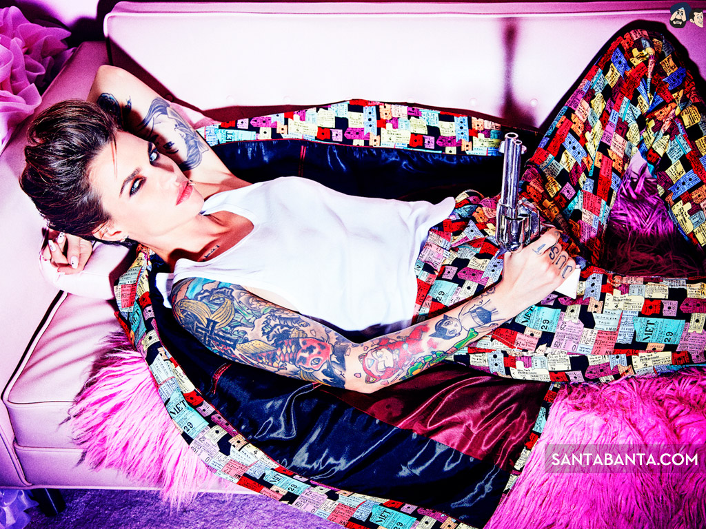 Australian Ruby Rose Portrait Wallpapers