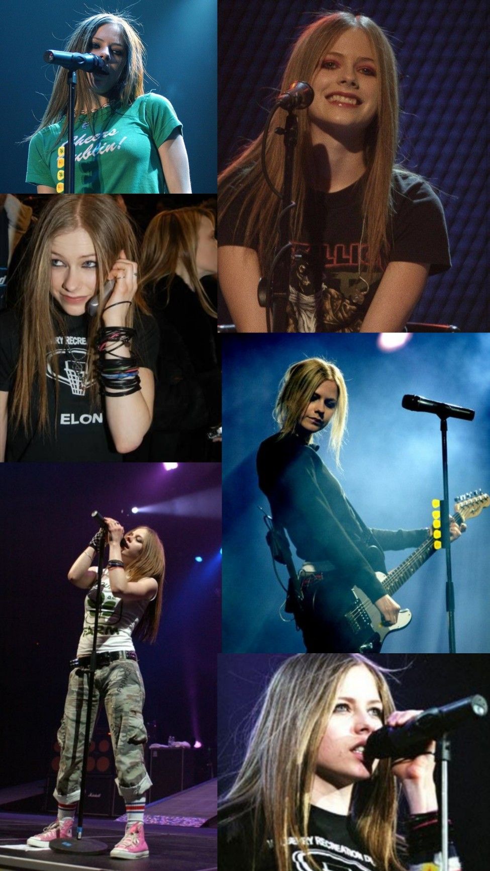 Avril Lavigne On Stage Wallpapers