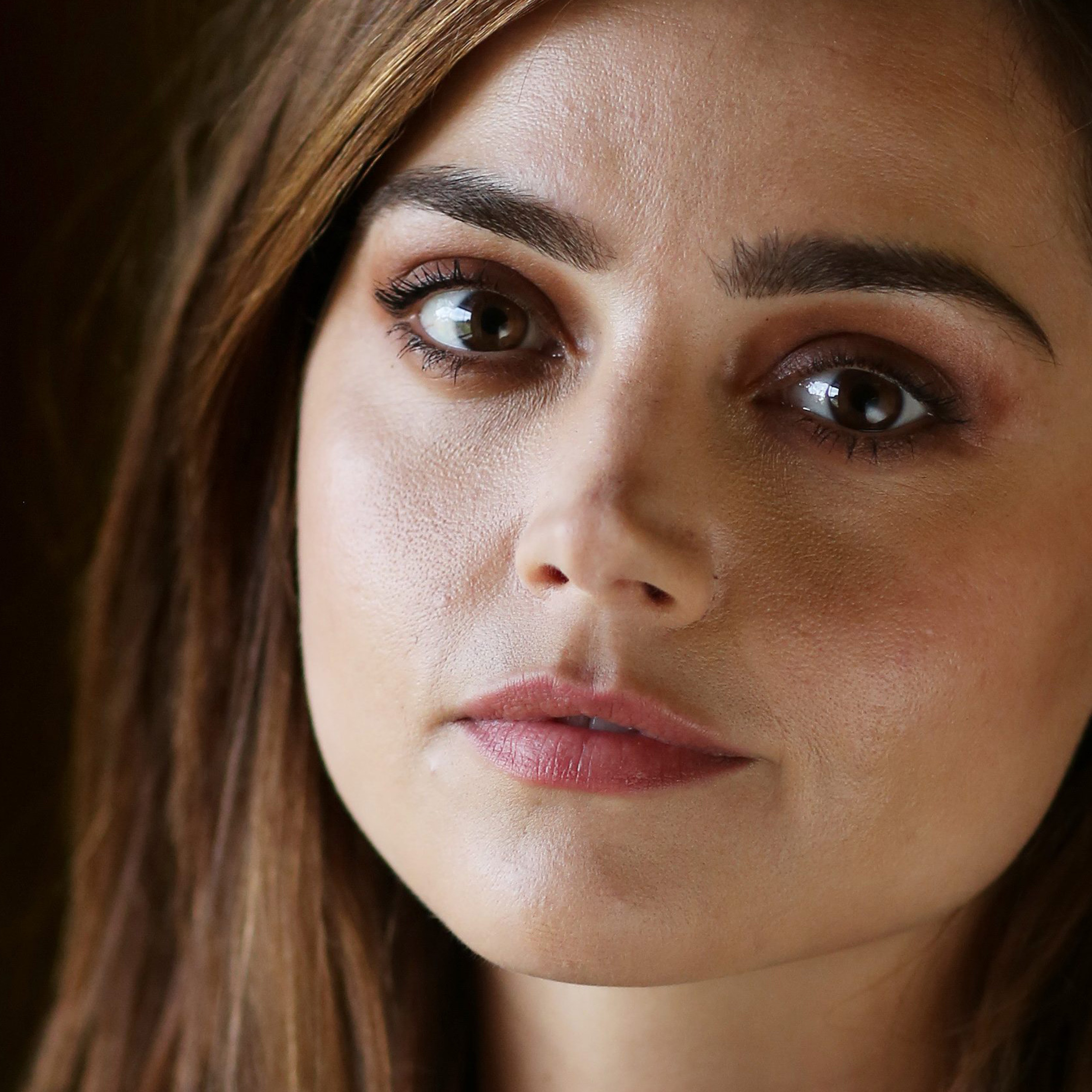 Beautiful Jenna Coleman Face Wallpapers