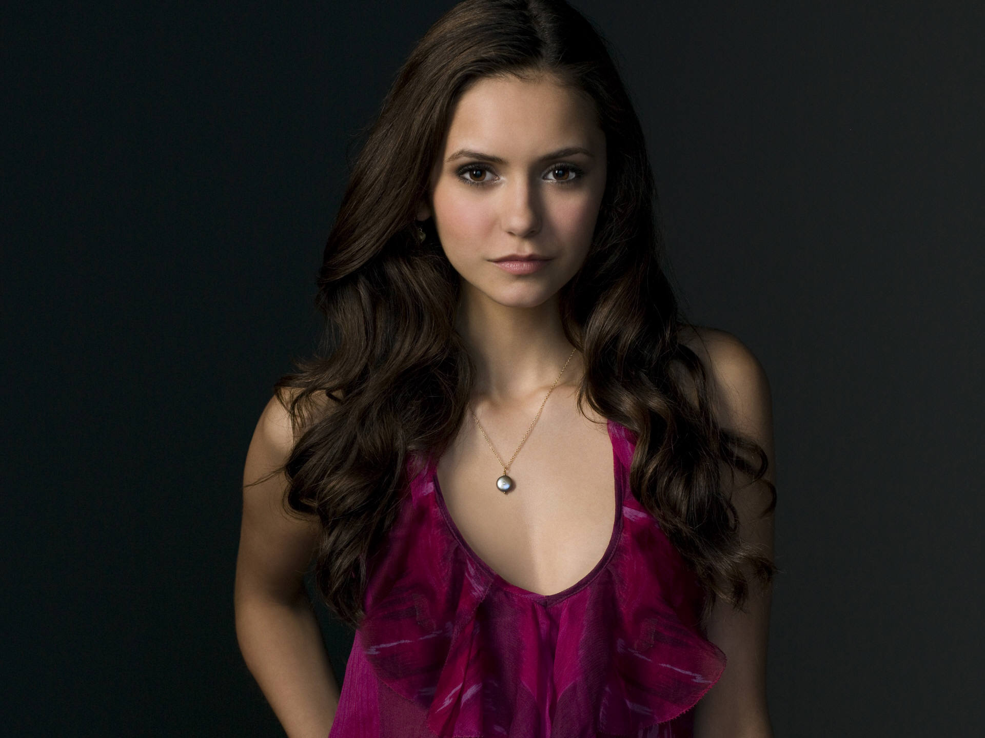 Beautiful Nina Dobrev Cosmopolitan Photoshoot Wallpapers