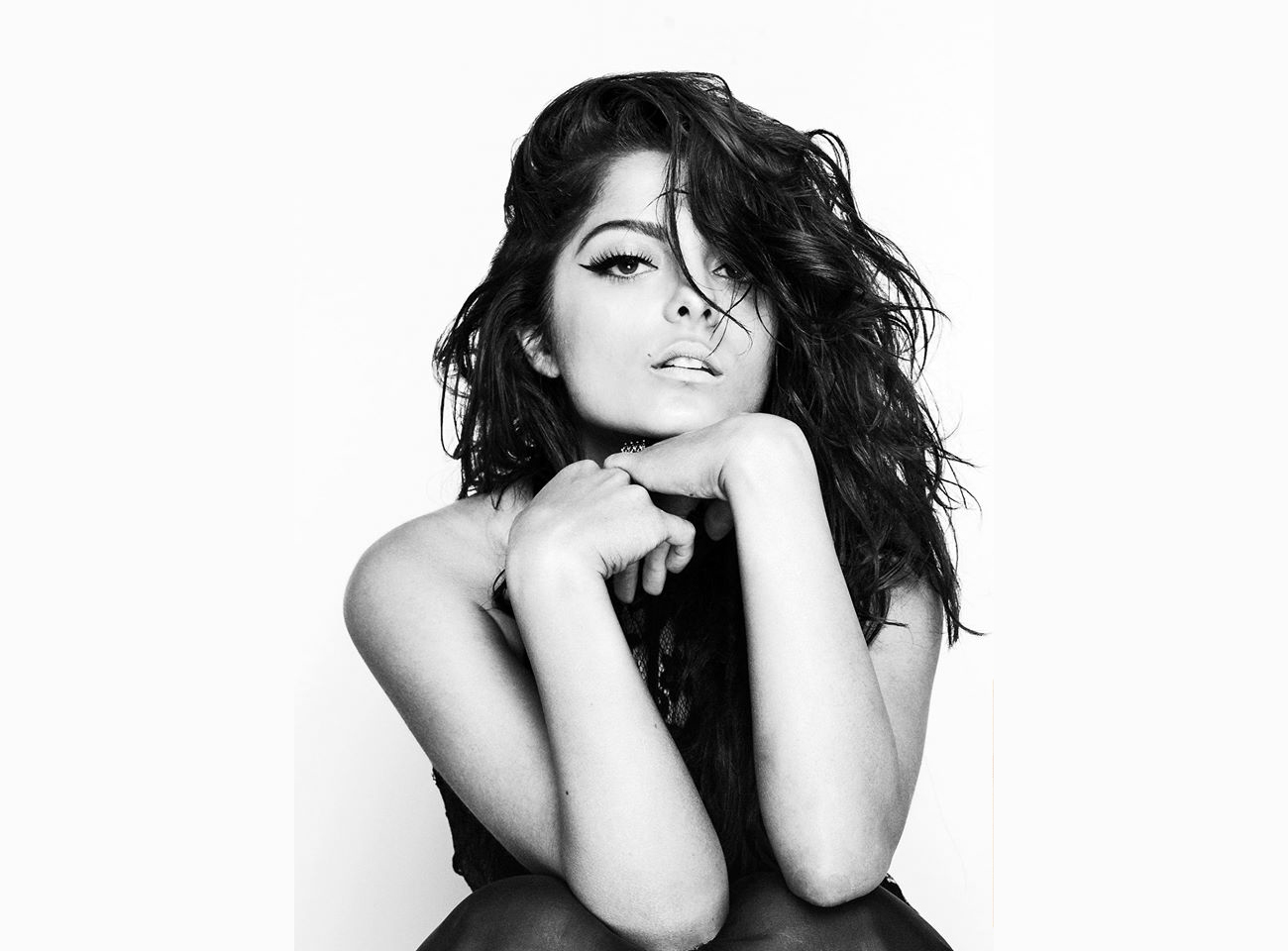 Bebe Rexha Black And White Wallpapers