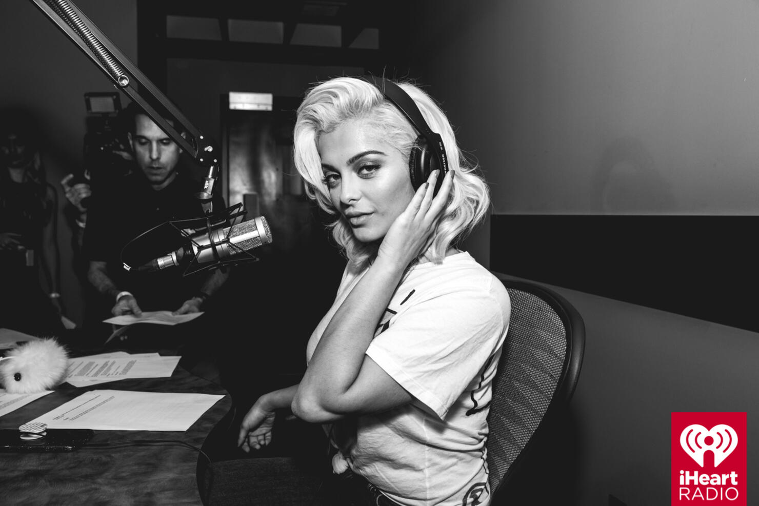 Bebe Rexha New Monochrome Wallpapers