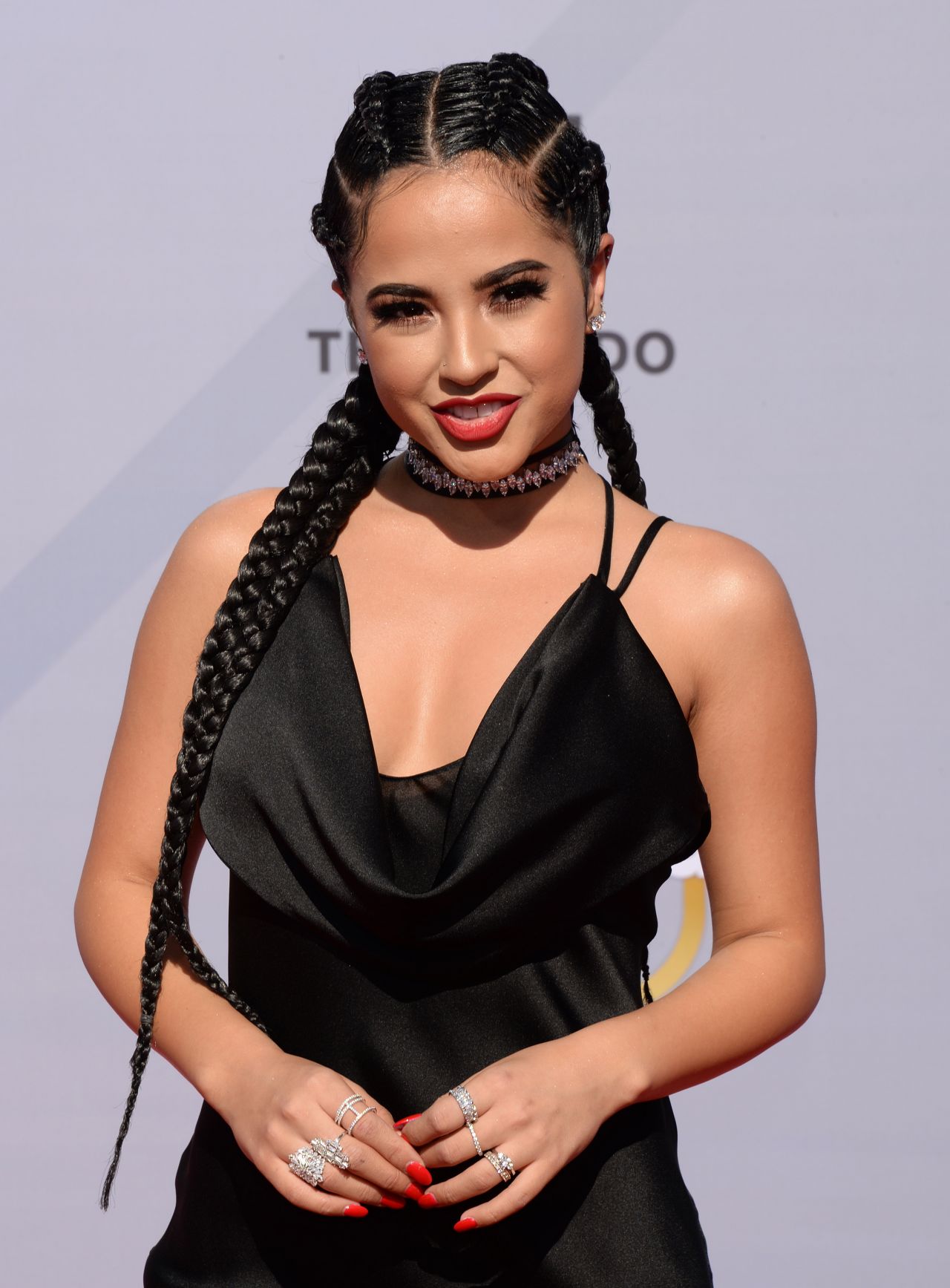 Becky G in Black Dress Wallpapers