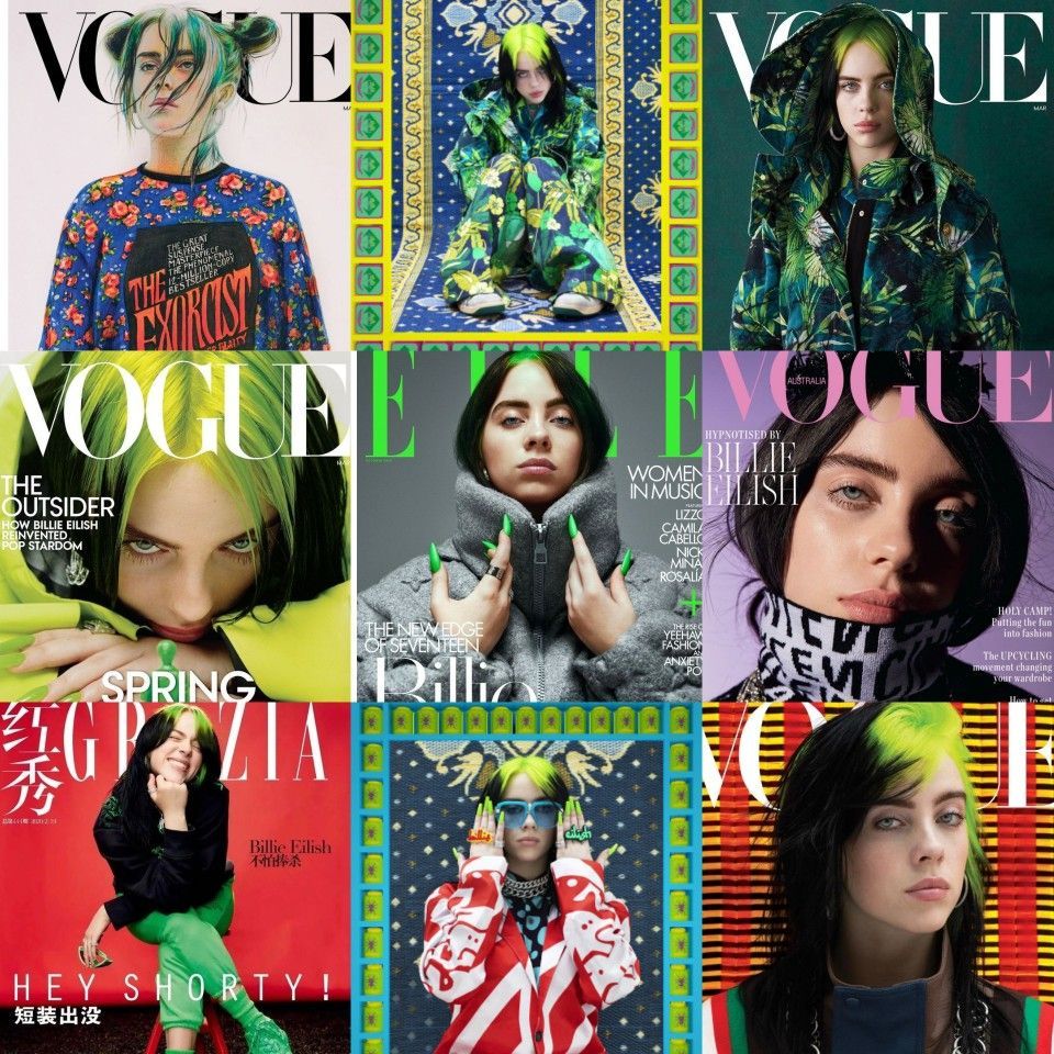 Billie Eilish for British Vogue Wallpapers