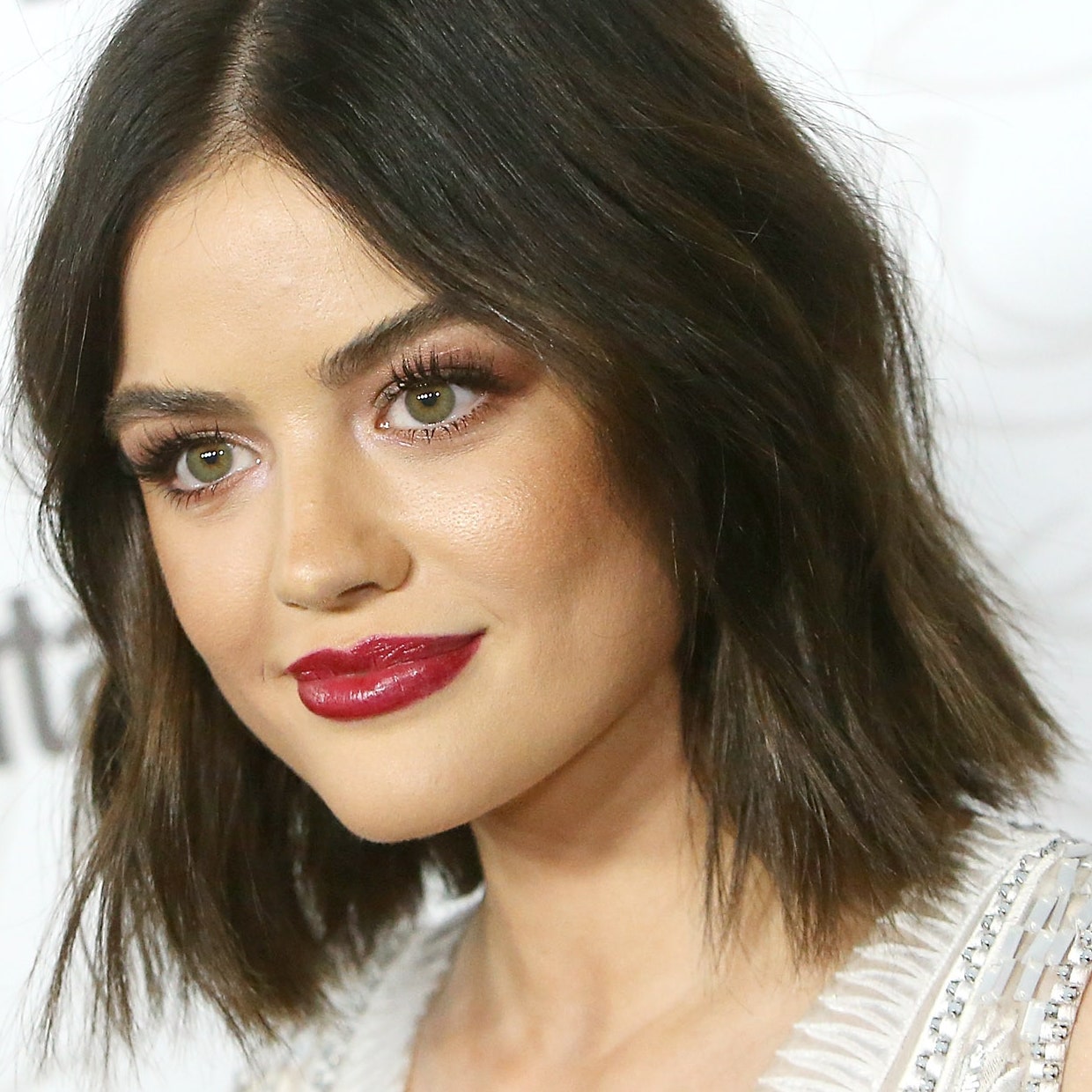 Brunette Lucy Hale Short Hair Wallpapers