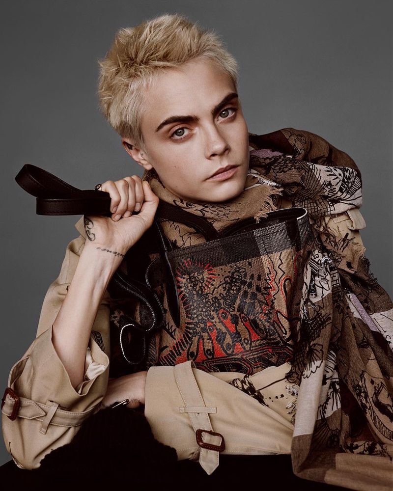 Cara Delevingne Funny Shoot For Burberry Holiday Wallpapers