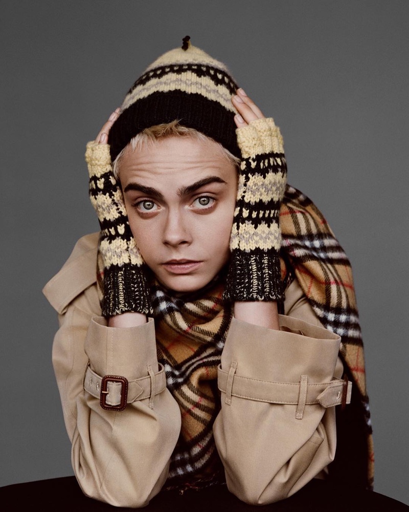 Cara Delevingne Funny Shoot For Burberry Holiday Wallpapers