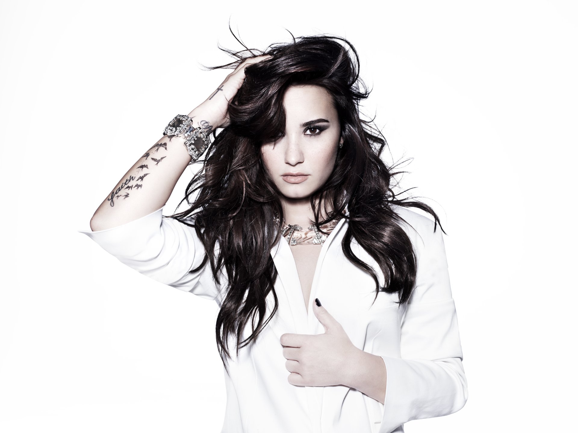 Demi Lovato Singer Fitness Photoshoot Wallpapers