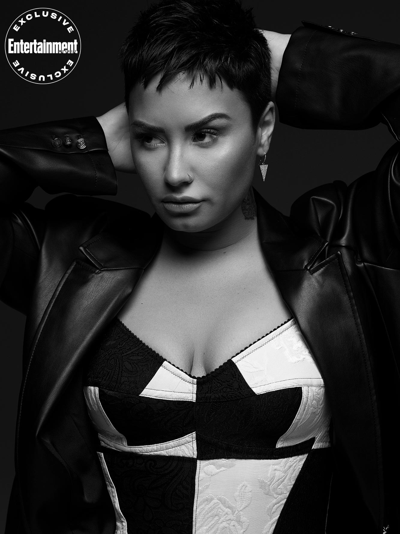 Demi Lovato Tell Me You Love Me Song Monochrome Shoot Wallpapers