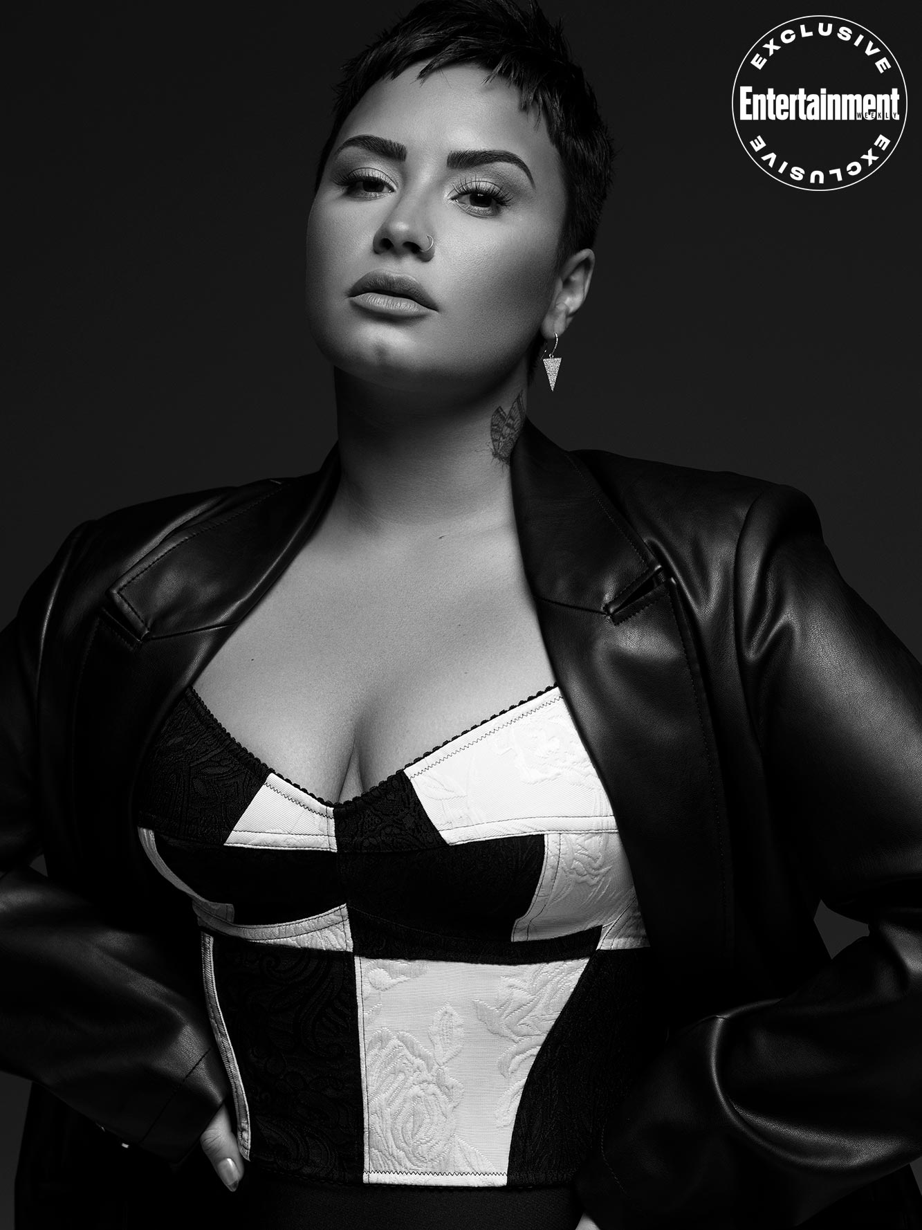 Demi Lovato Tell Me You Love Me Song Monochrome Shoot Wallpapers