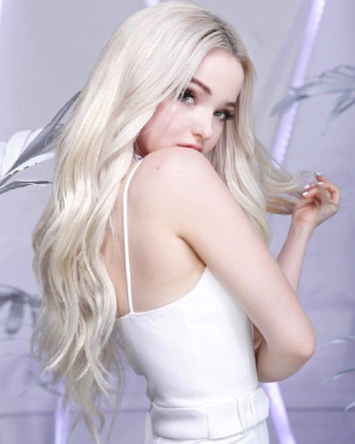 Dove Cameron White Dress Wallpapers