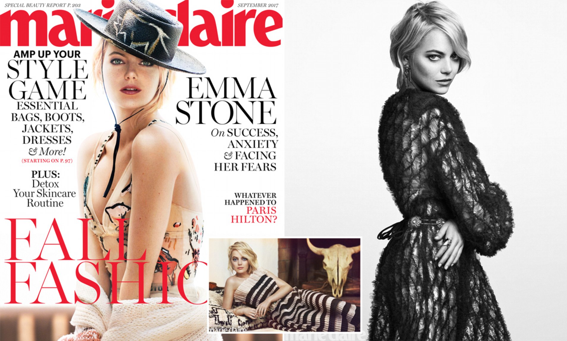 Emma Stone Marie Claire Wallpapers