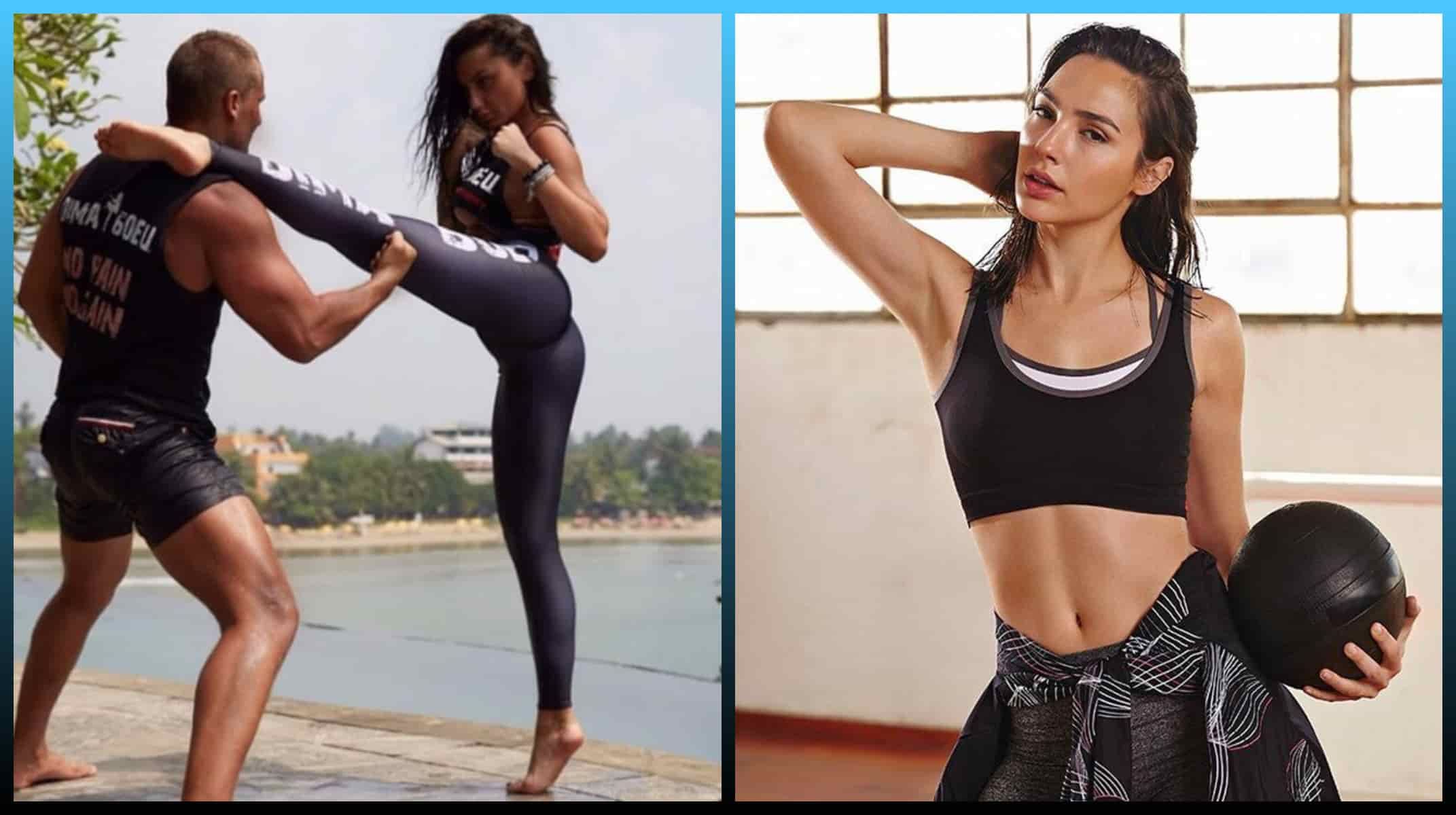 Gal Gadot Cute Work Out Photoshoot In Gym Wallpapers