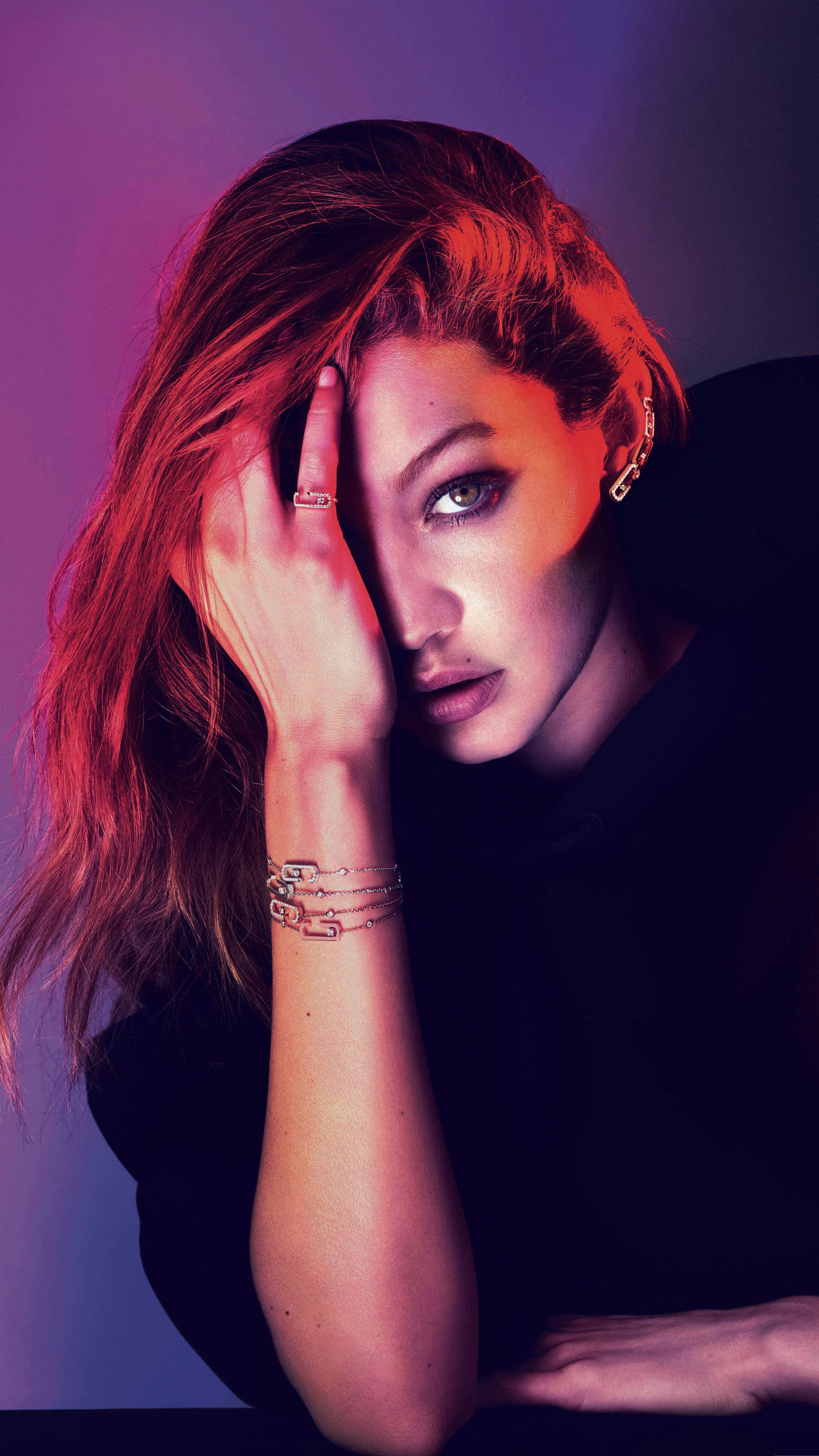 Gigi Hadid Messika Wallpapers