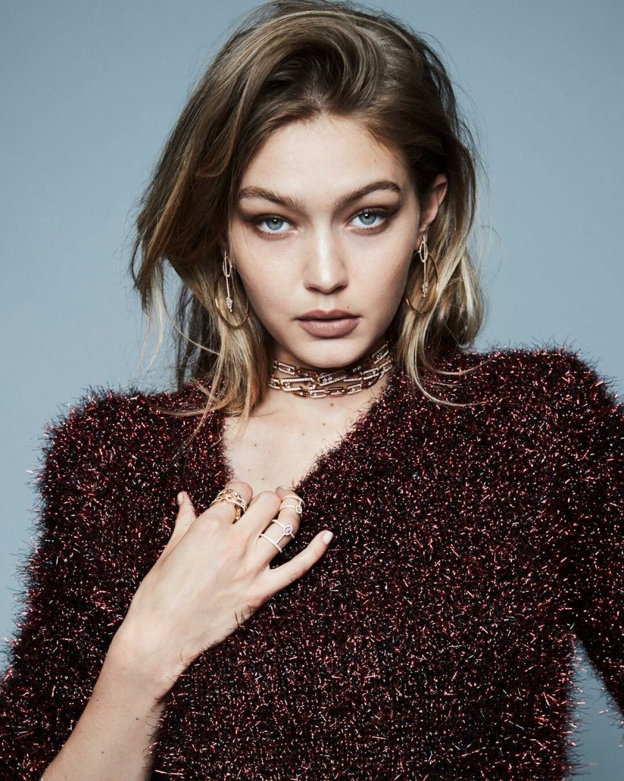 Gigi Hadid Messika Wallpapers