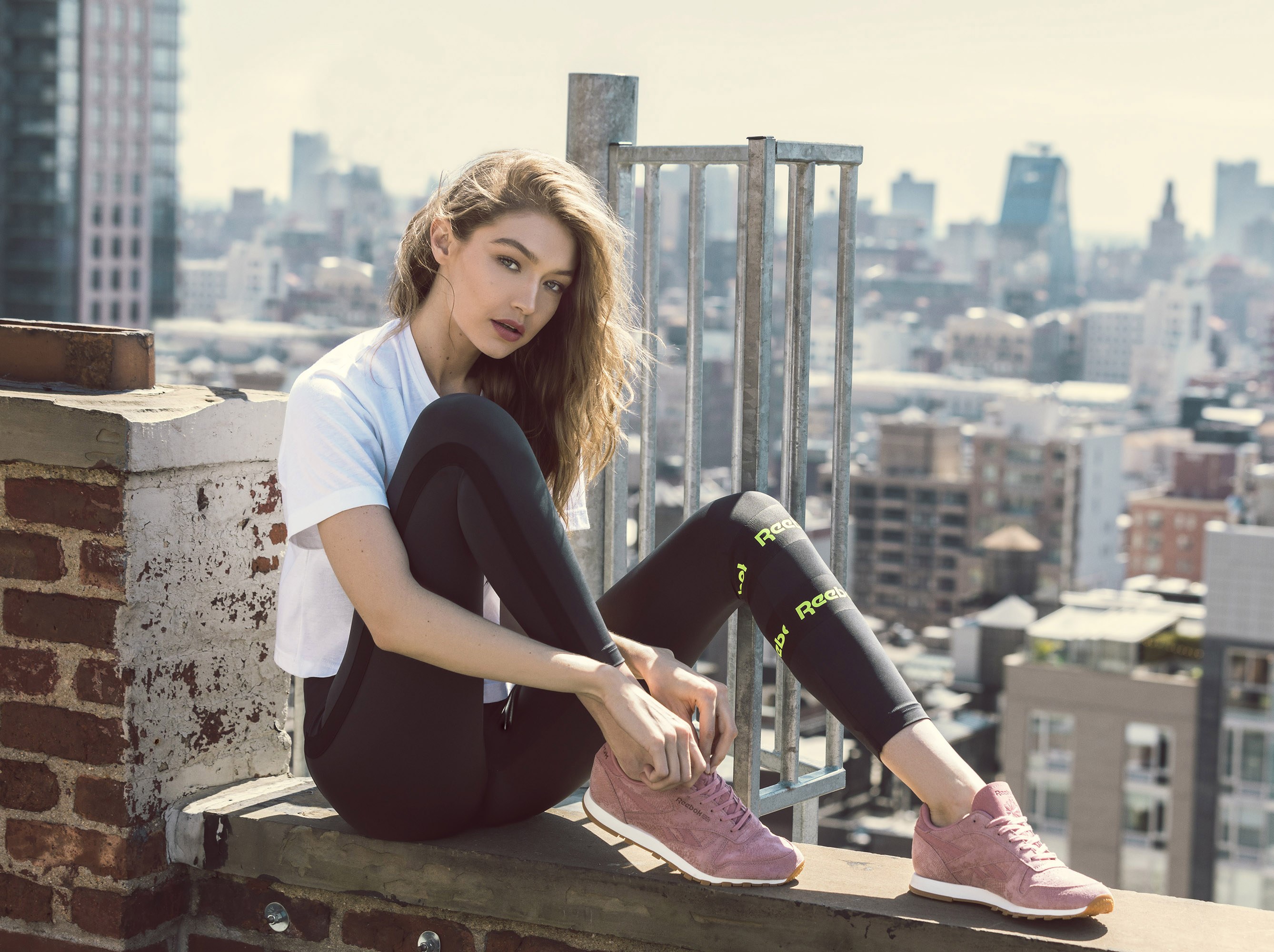 Gigi Hadid Reebok 2017 Wallpapers