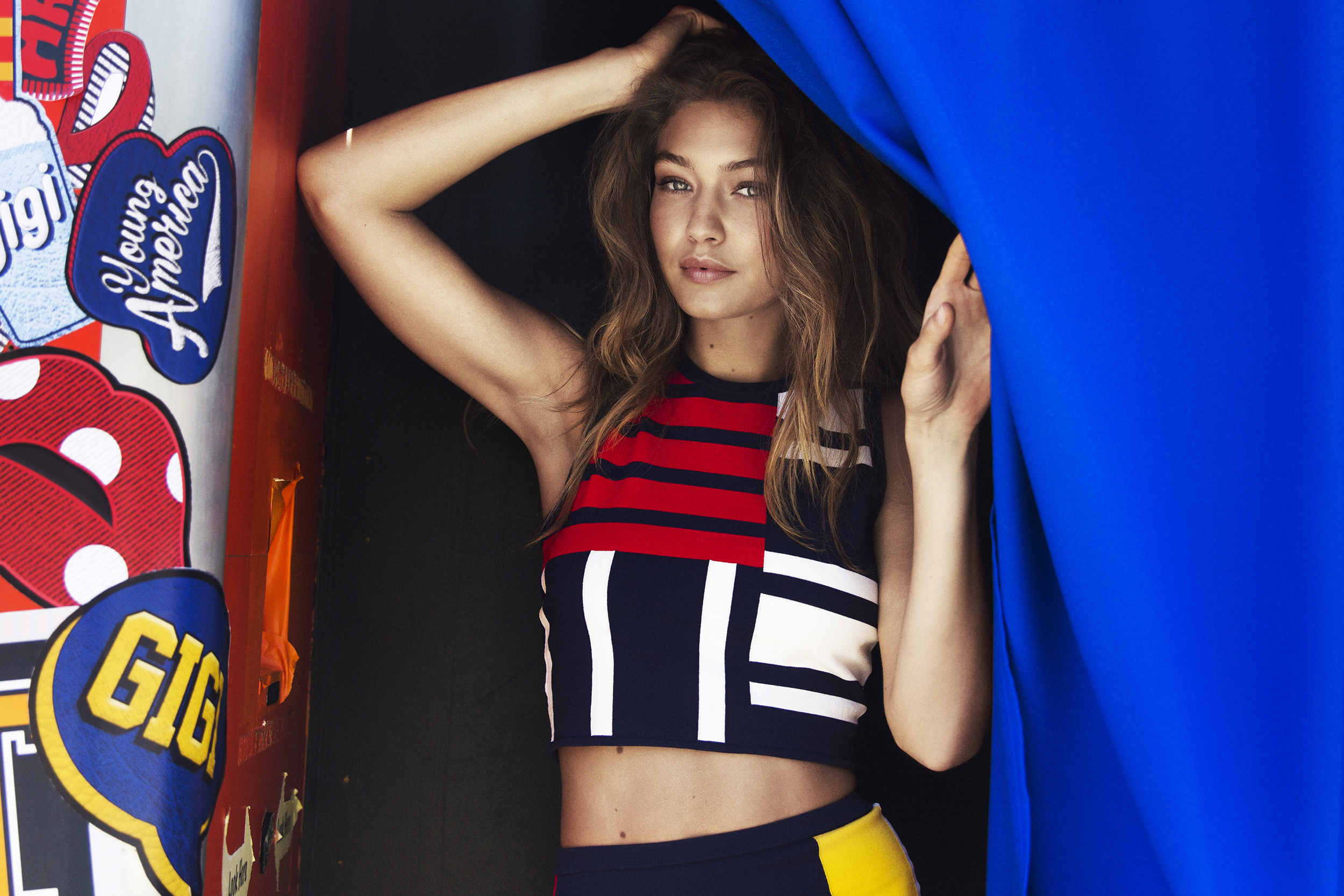 Gigi Hadid Tommy X Spring Summer Wallpapers