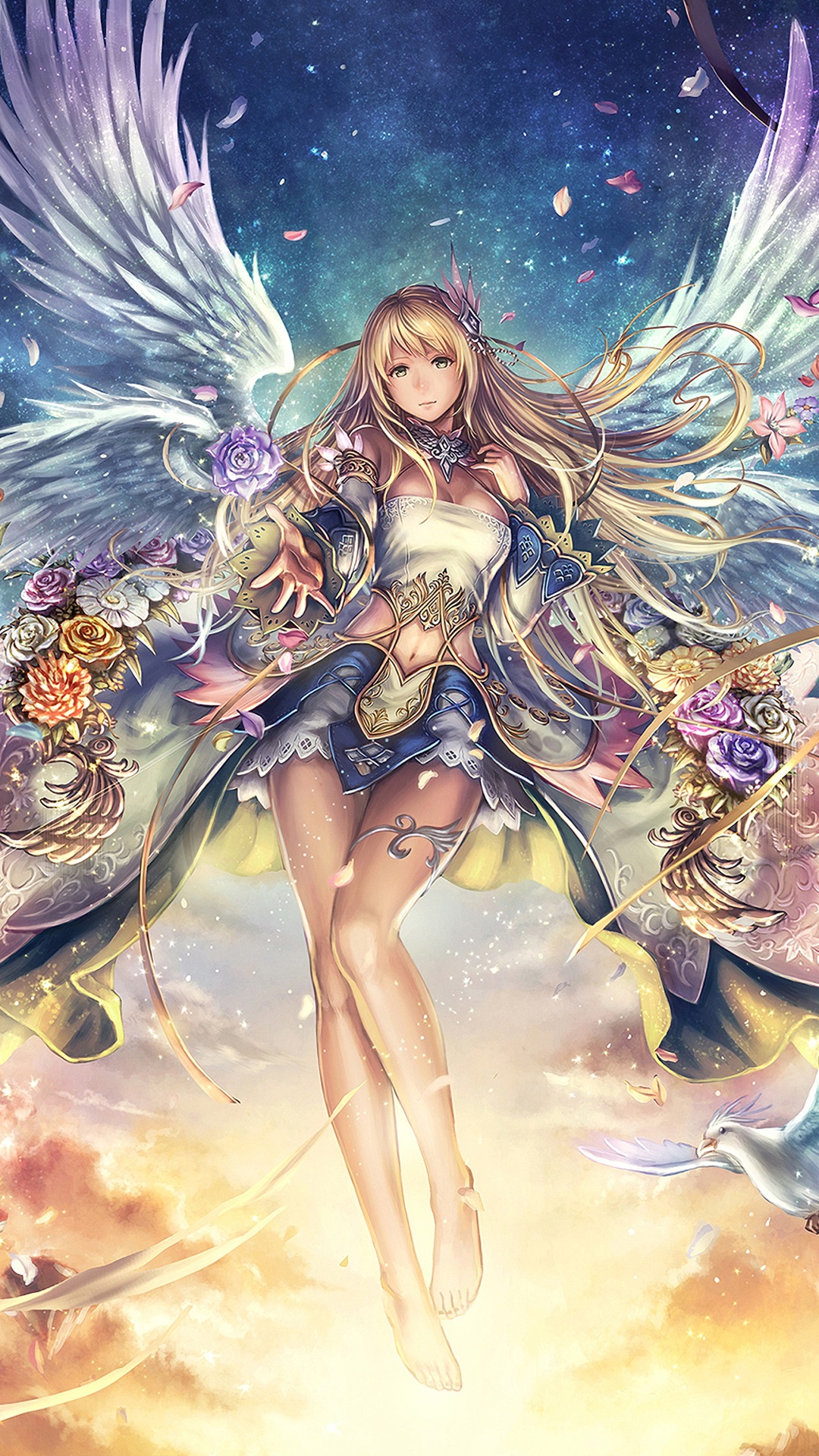 Girl With Wings Angel Wallpapers