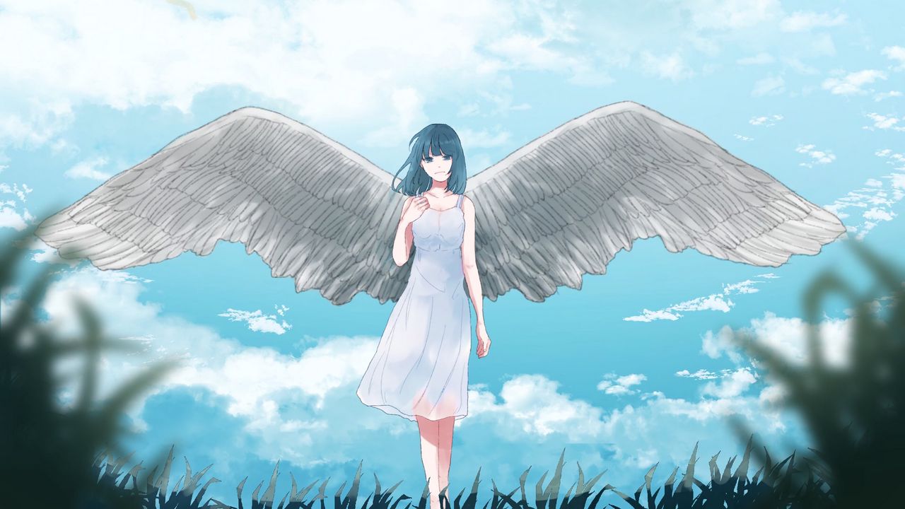 Girl With Wings Angel Wallpapers