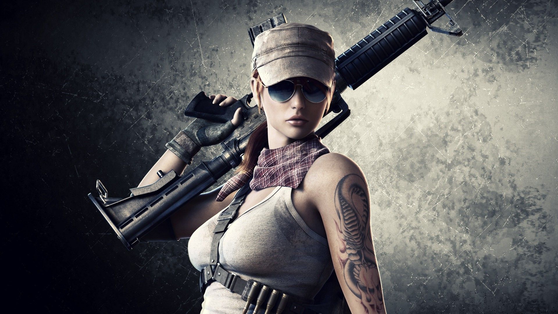 Girls & Guns Wallpapers