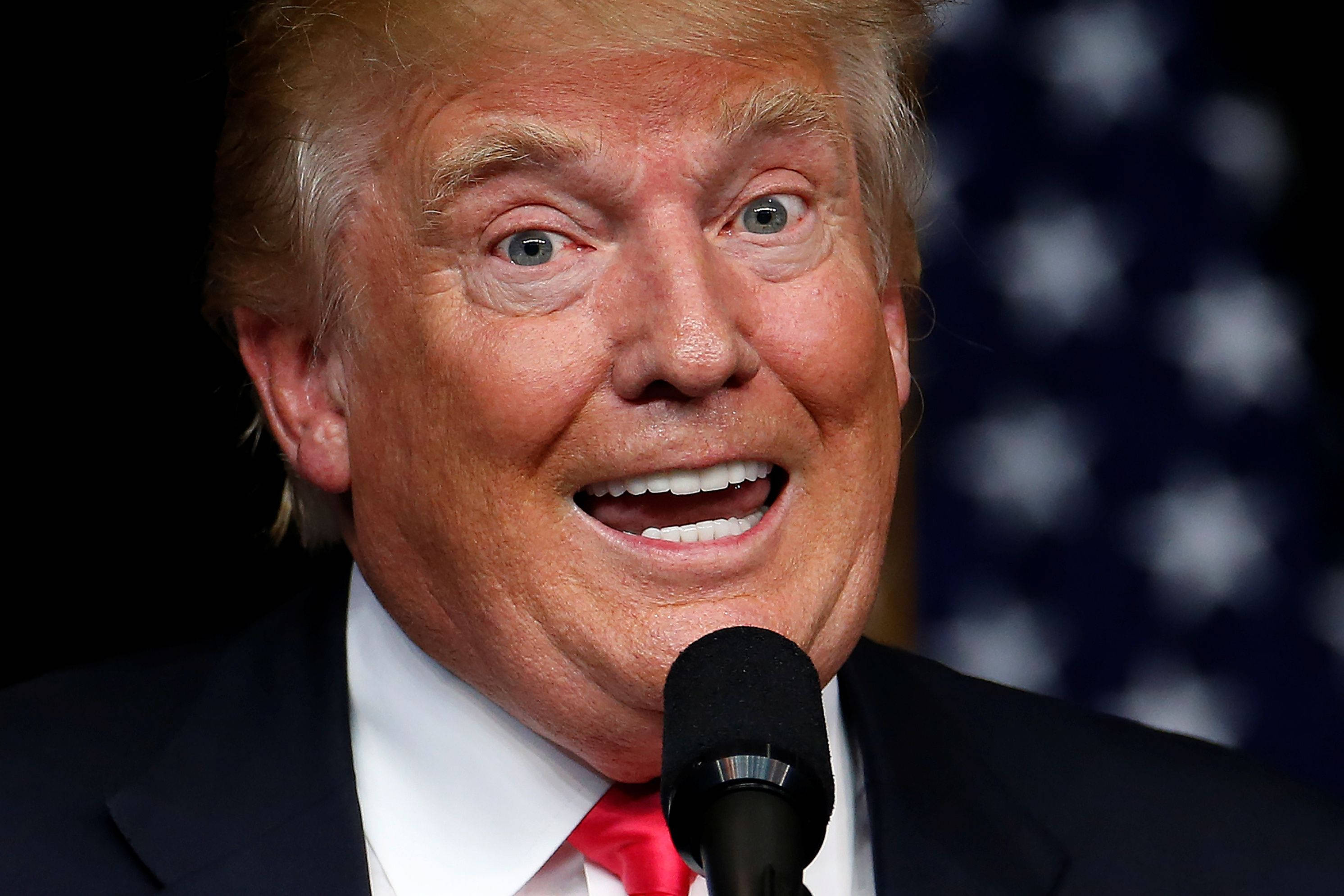 Hilarious Donald Trump Facial Expression Wallpapers