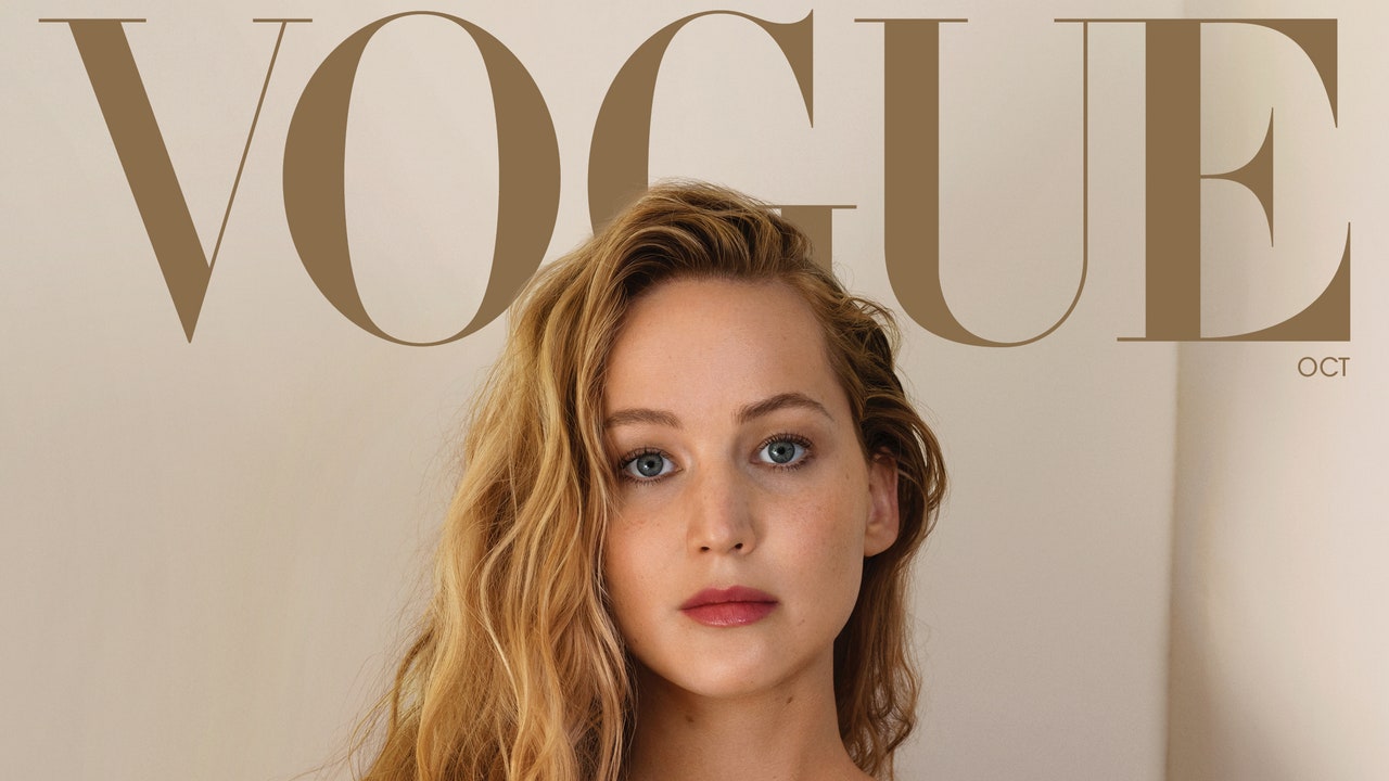 Jennifer Lawrence Vogue Photoshoot Wallpapers