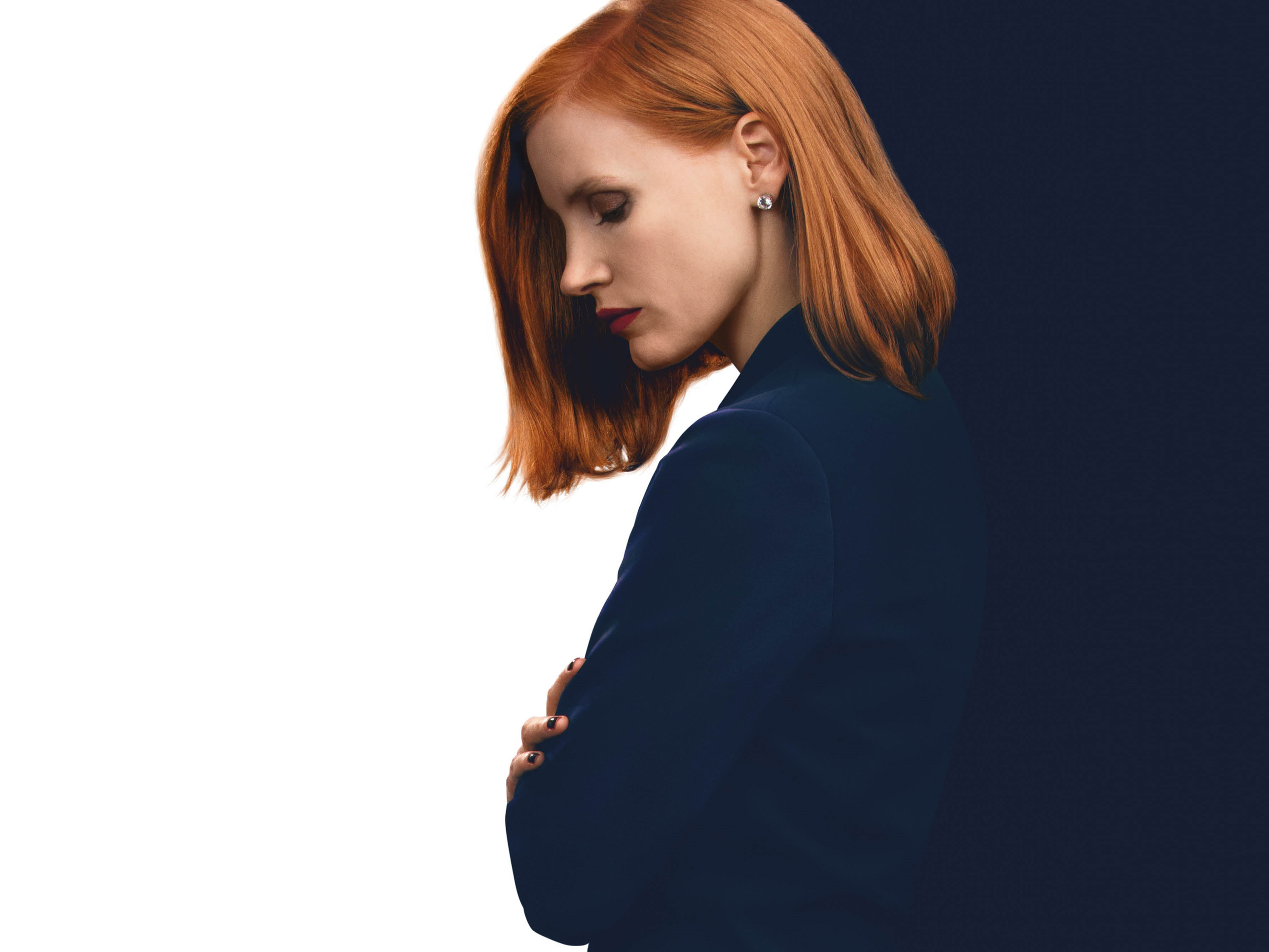 Jessica Chastain Redhead 2018 Wallpapers