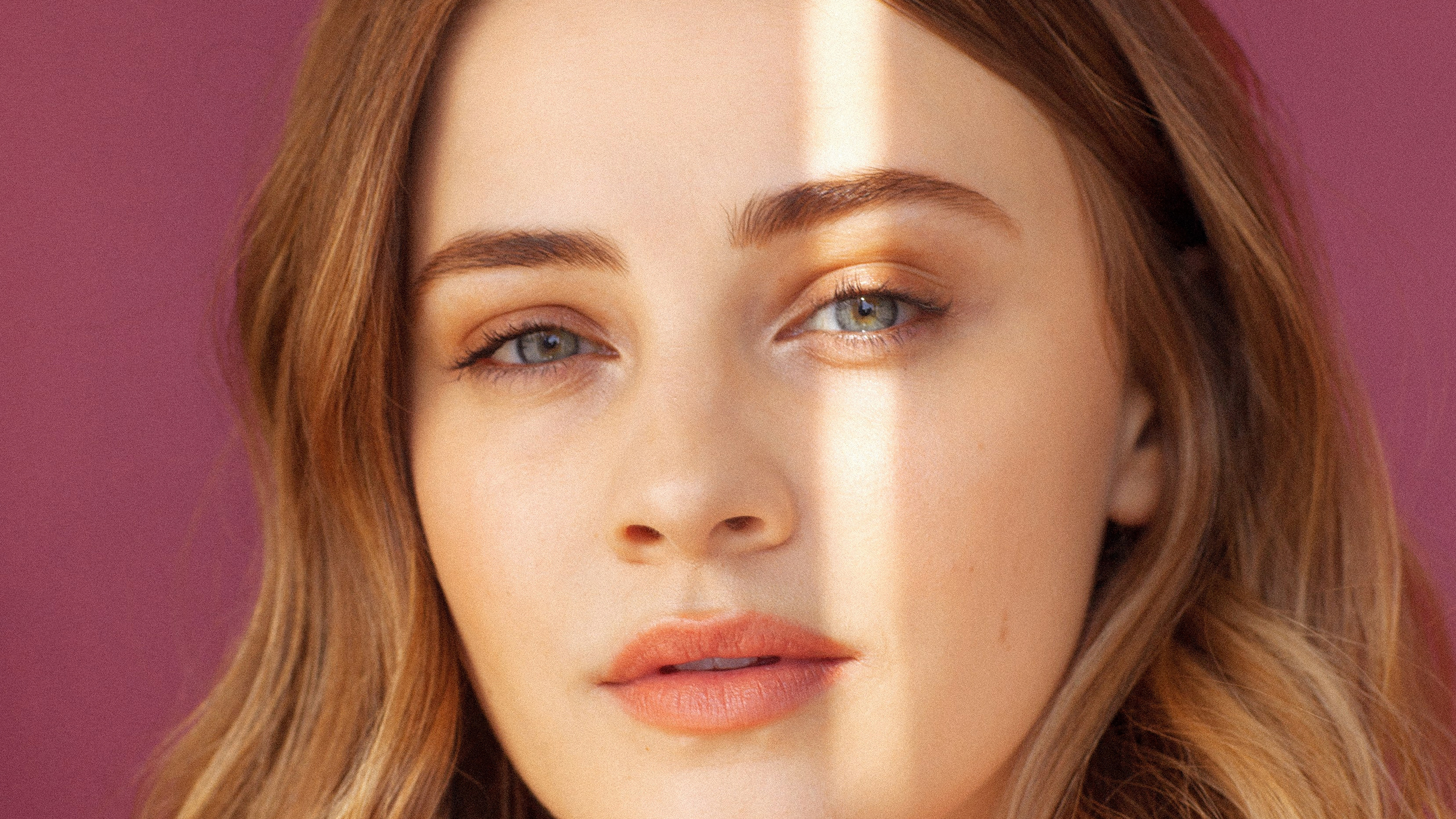 Josephine Langford Monochrome Face Wallpapers