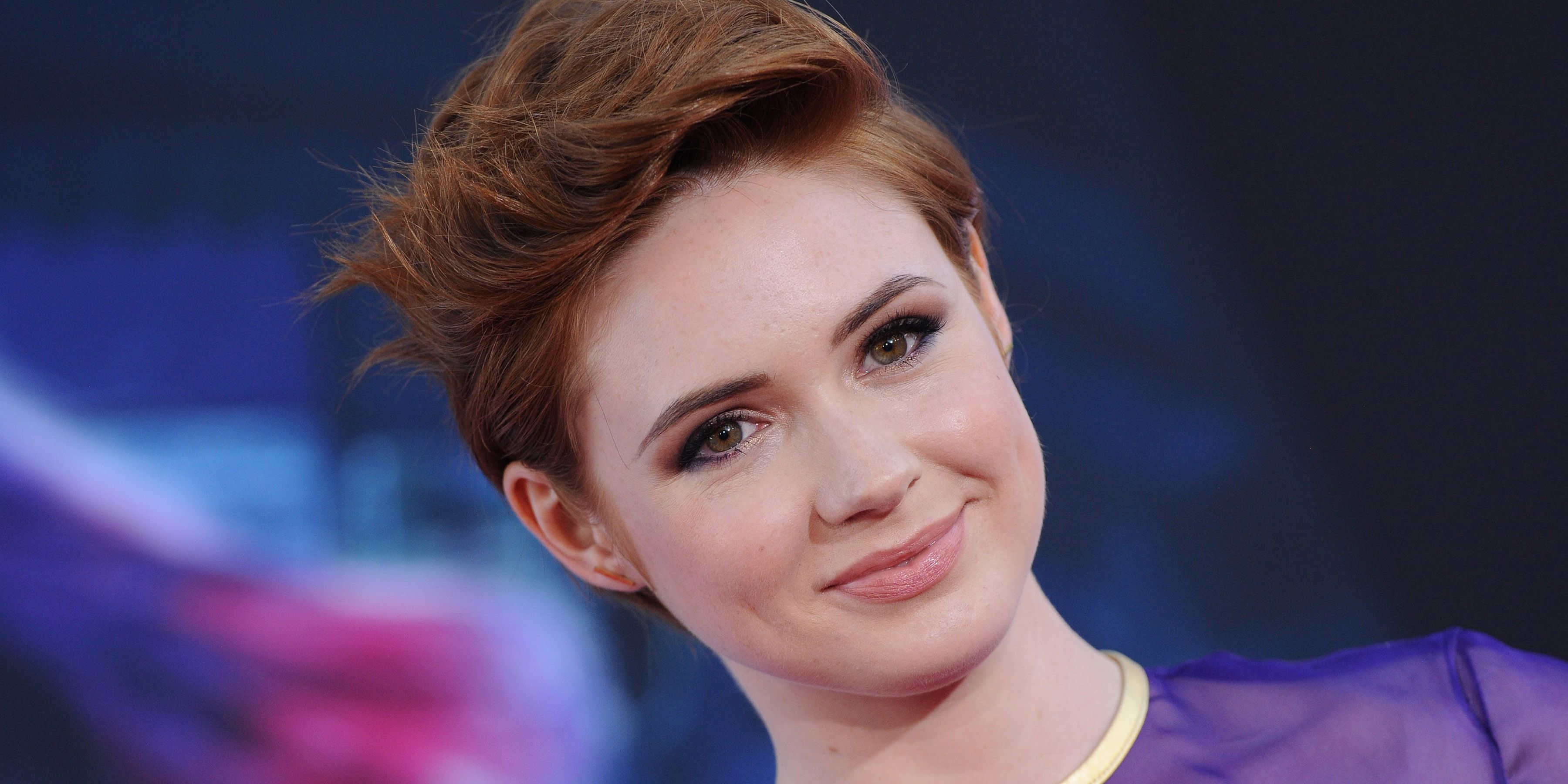 Karen Gillan Hot Short Hair Shoot Wallpapers