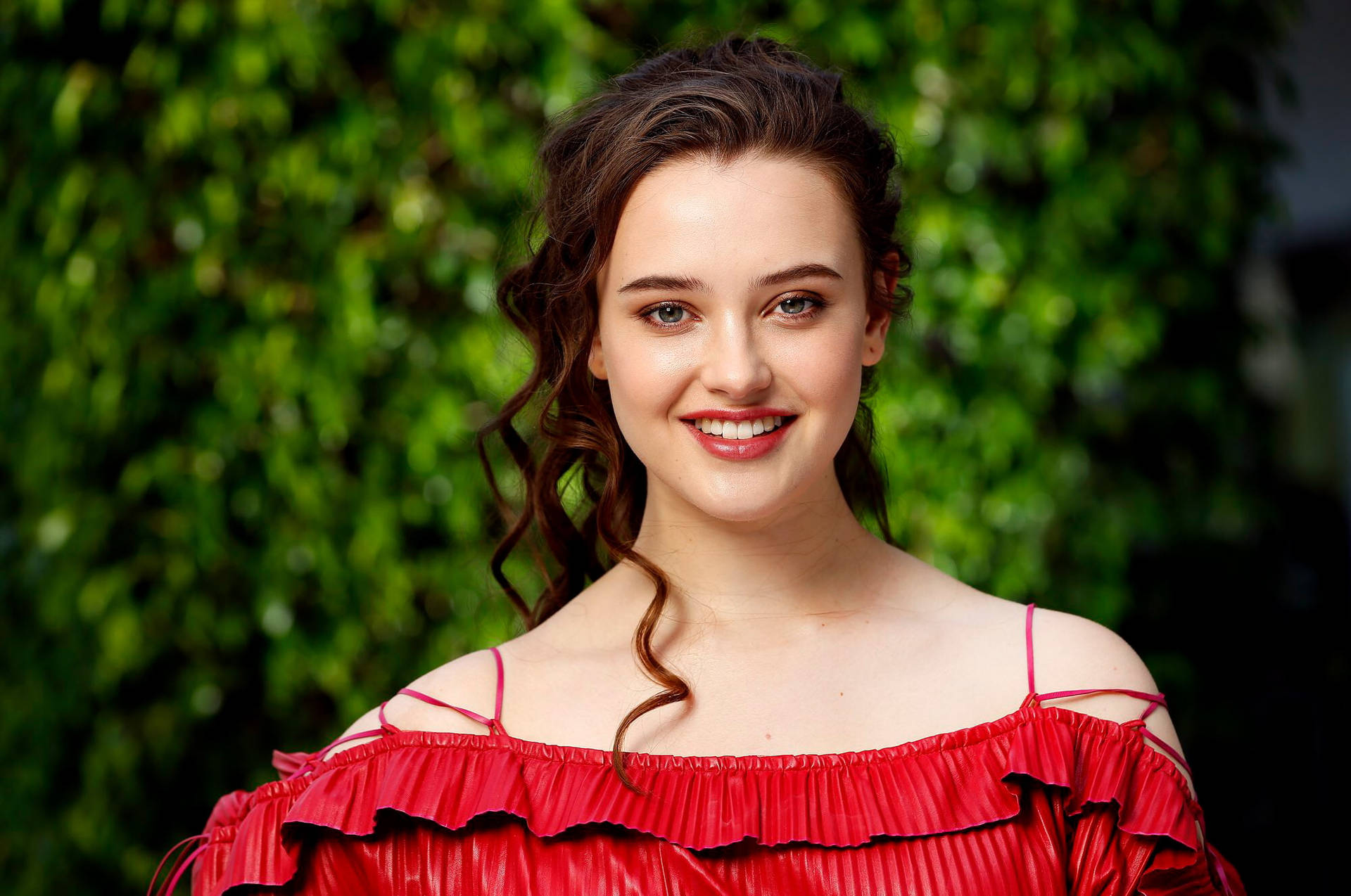 Katherine Langford in Black Dress Wallpapers