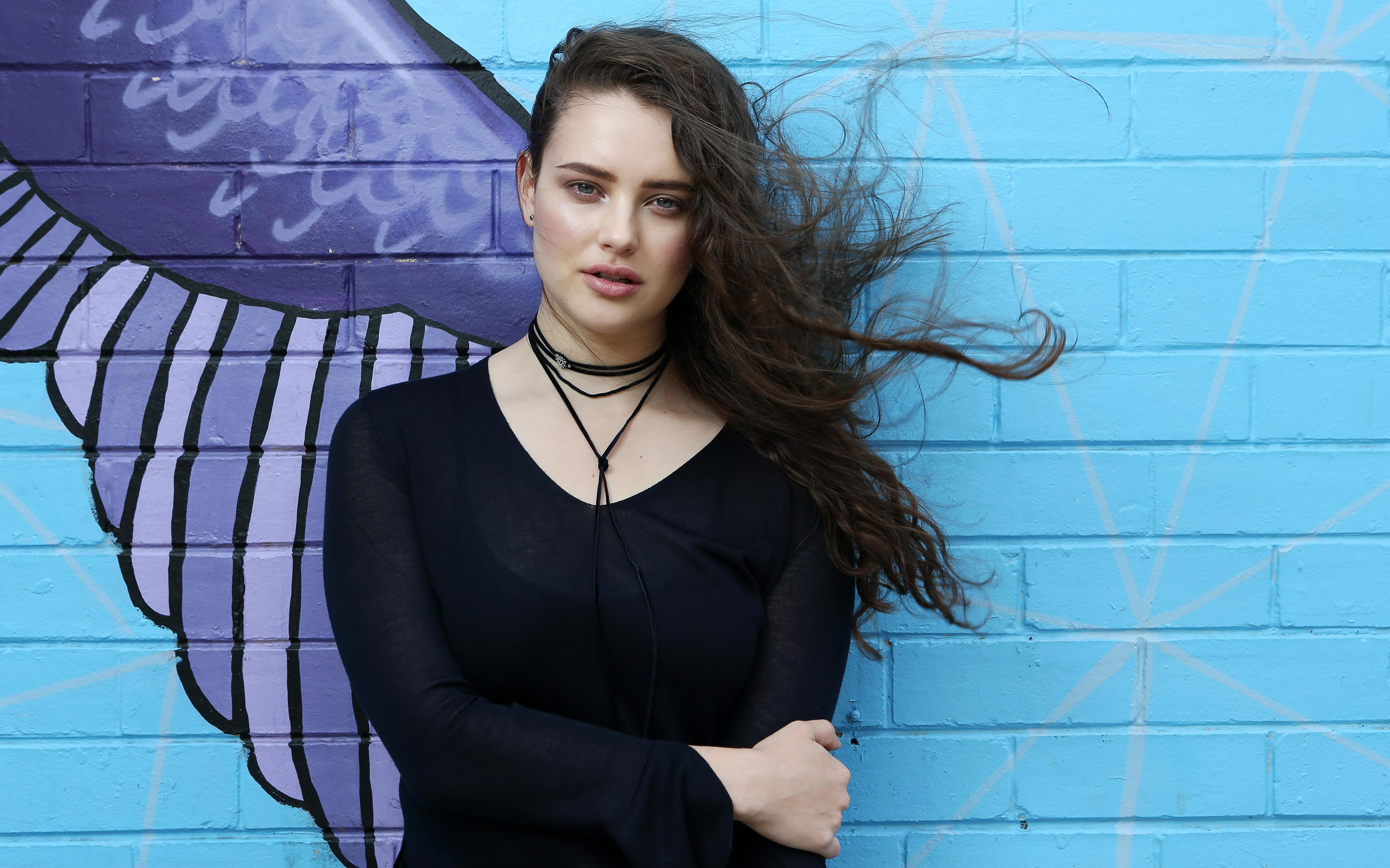 Katherine Langford Smile Wallpapers