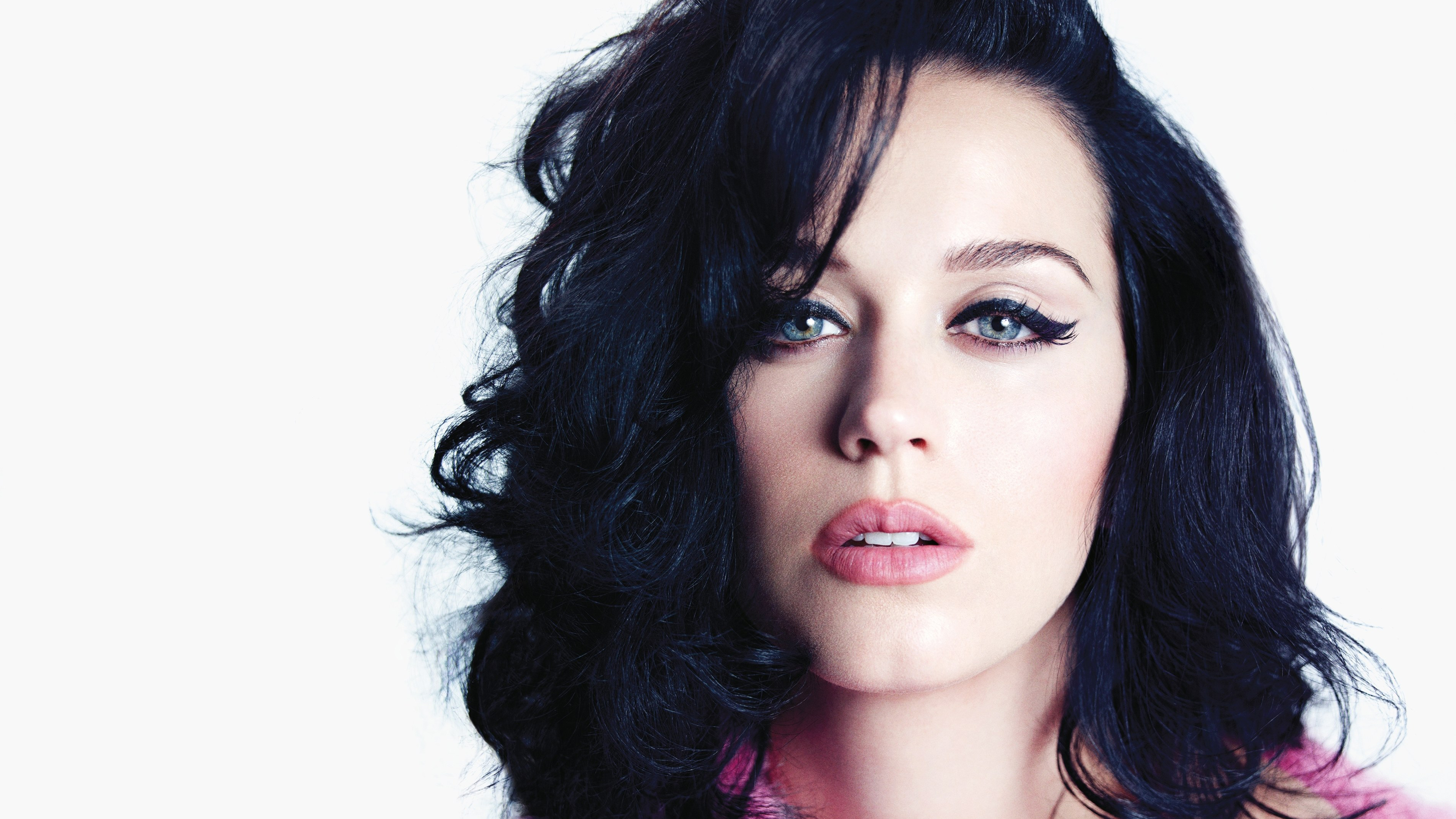 Katy Perry Black Hairs Wallpapers