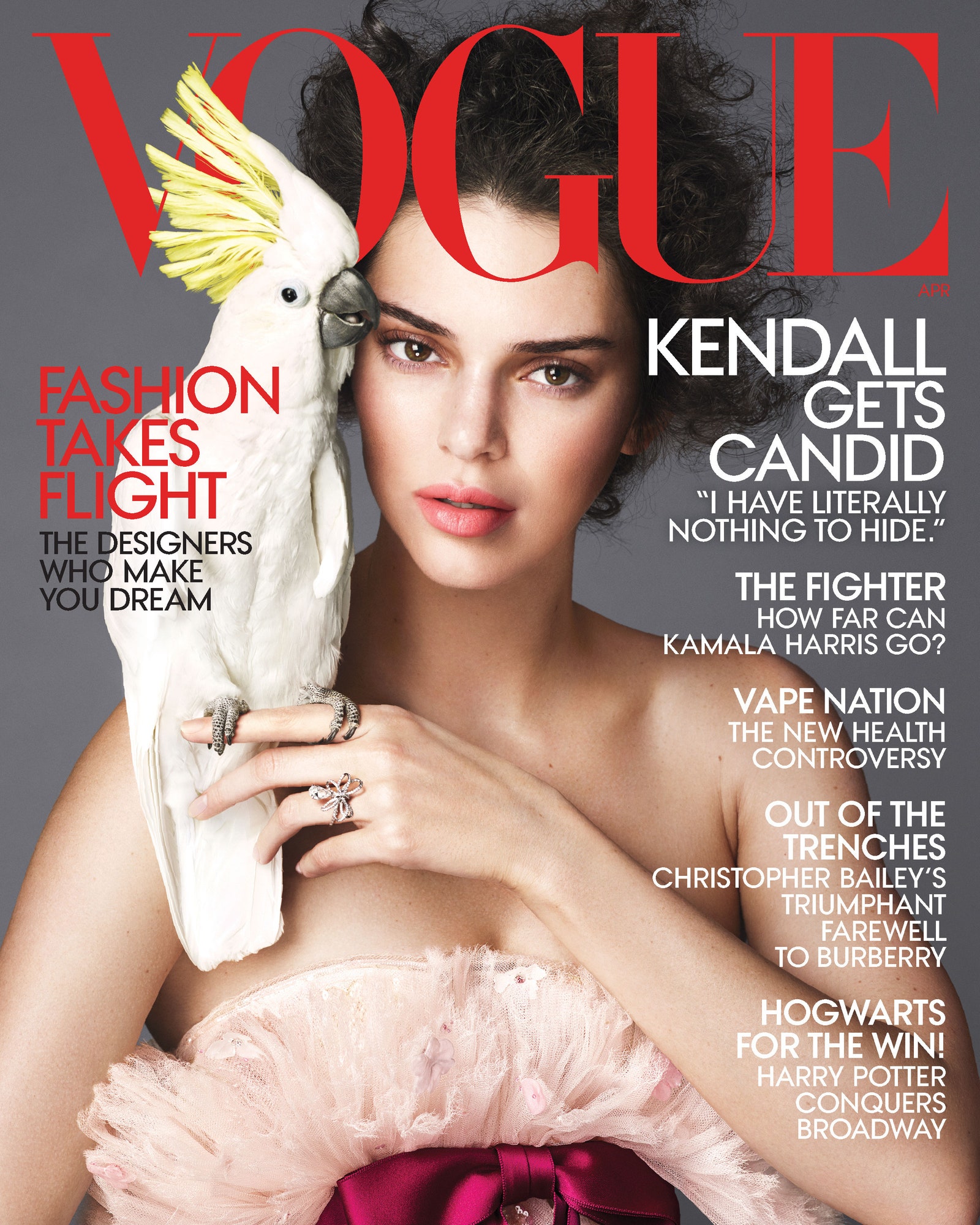 Kendall Jenner For Vogue US Wallpapers