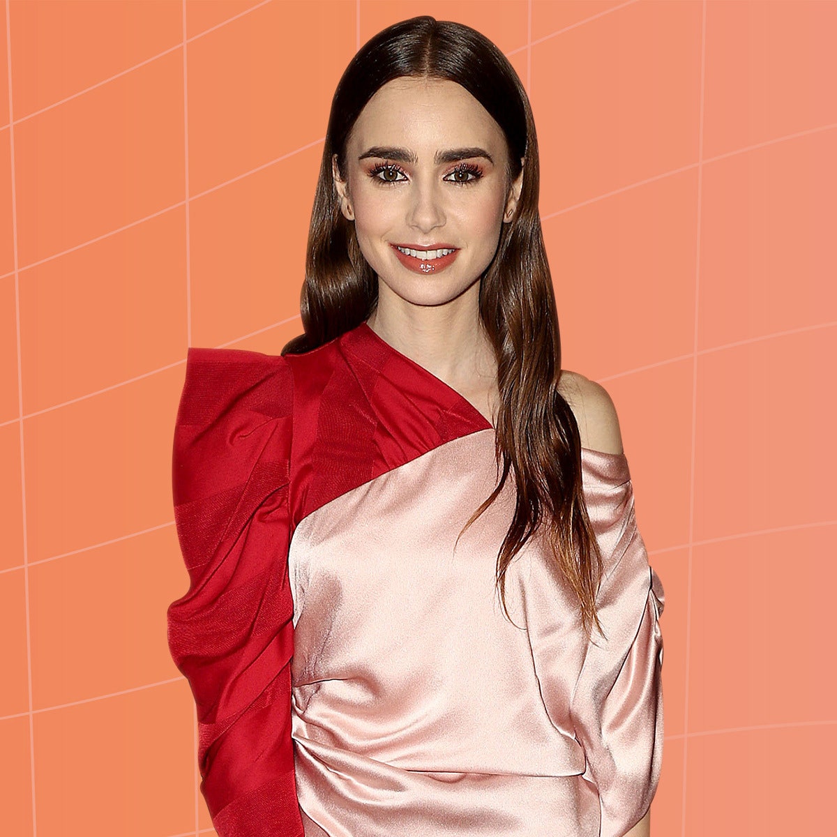 Lily Collins Stunning Cover For Shape Magazine Wallpapers