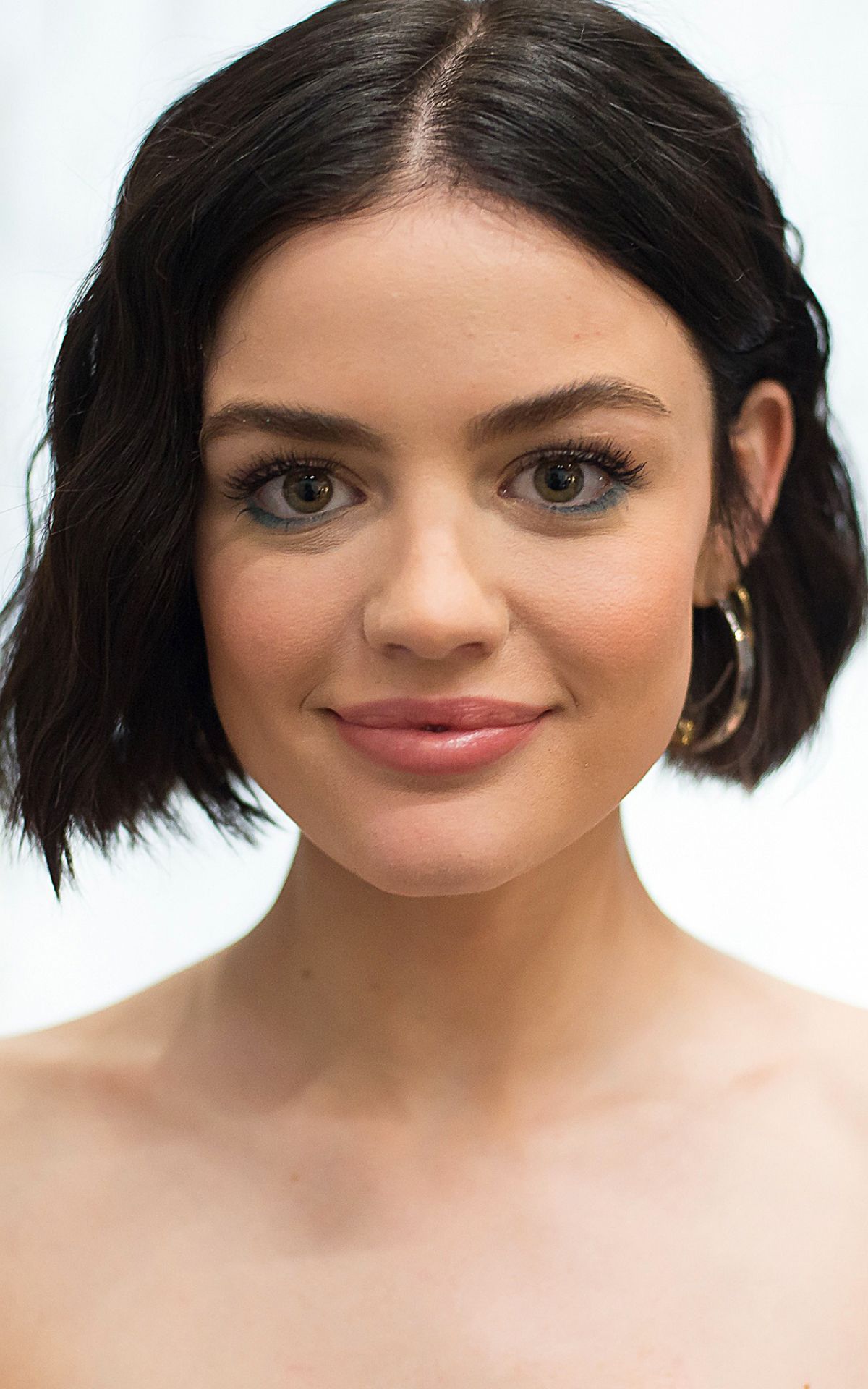 Lucy Hale Close-Up Face Wallpapers