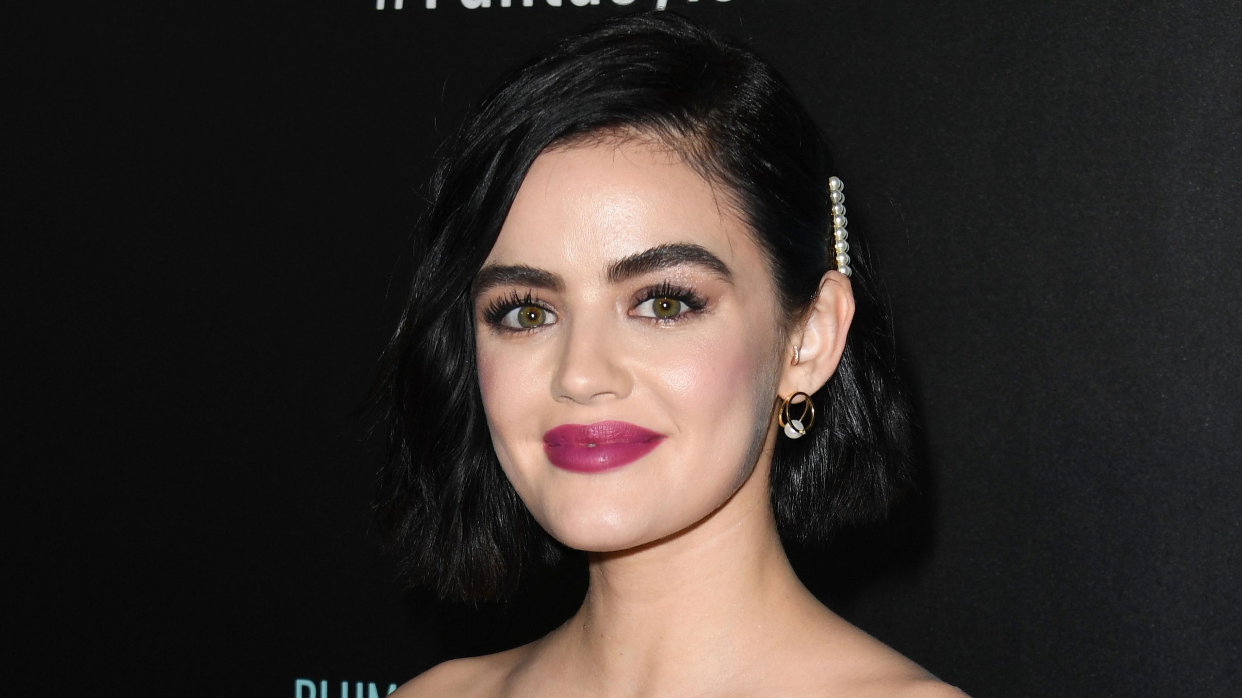 Lucy Hale Close-Up Face Wallpapers