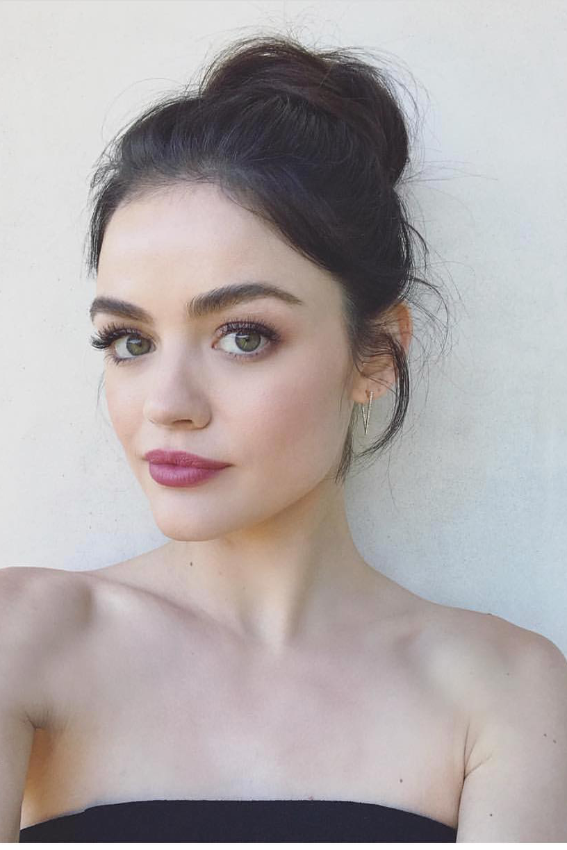 Lucy Hale Close-Up Face Wallpapers