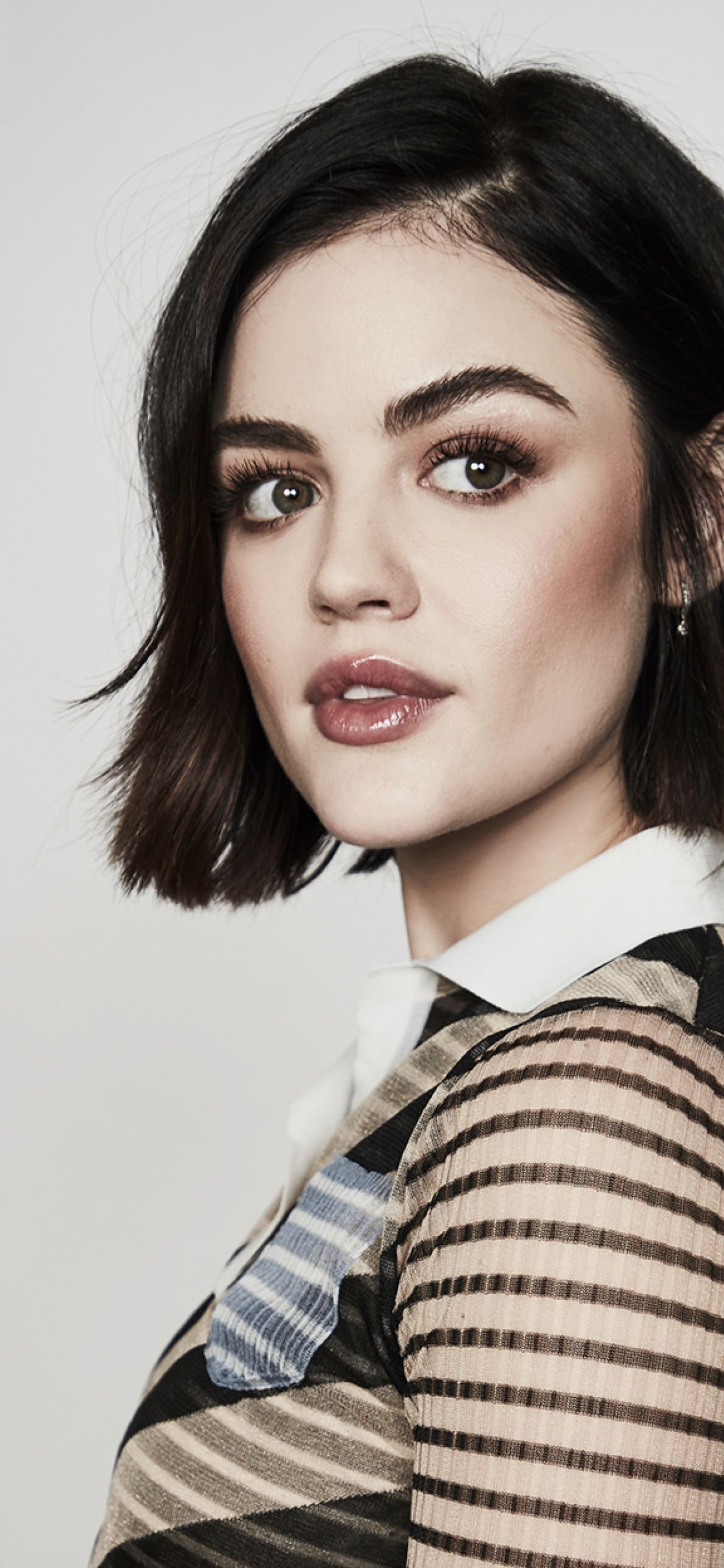 Lucy Hale Close-Up Face Wallpapers