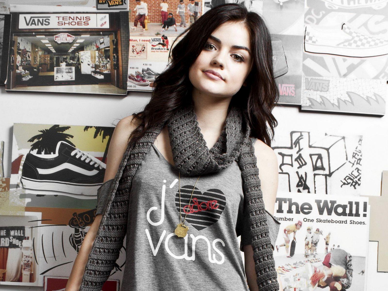 Lucy Hale Cute Wallpapers