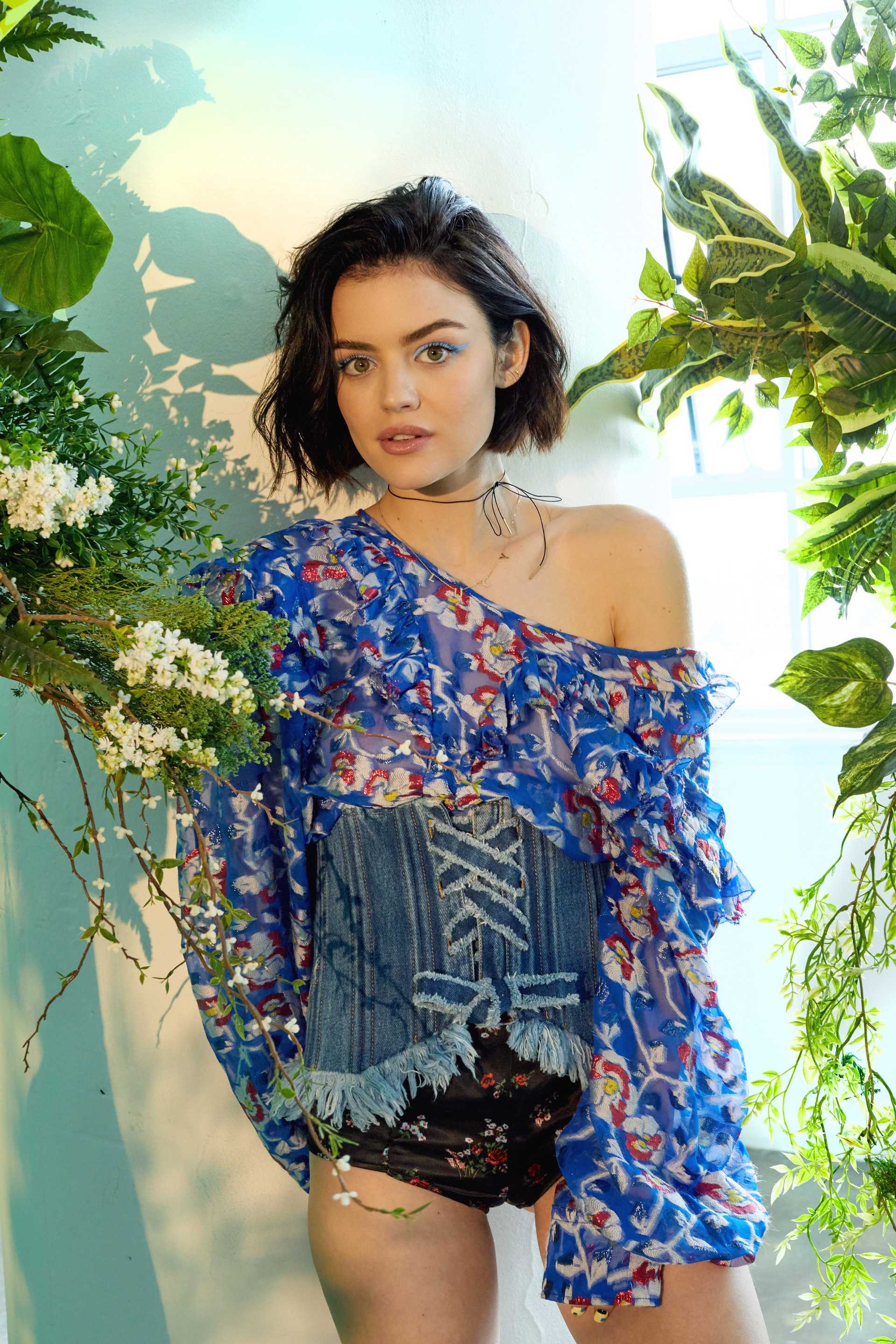 Lucy Hale in Bustle Magazine Photoshoot Wallpapers