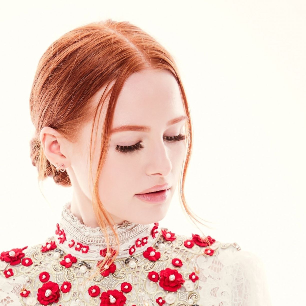 Madelaine Petsch in Red Wallpapers