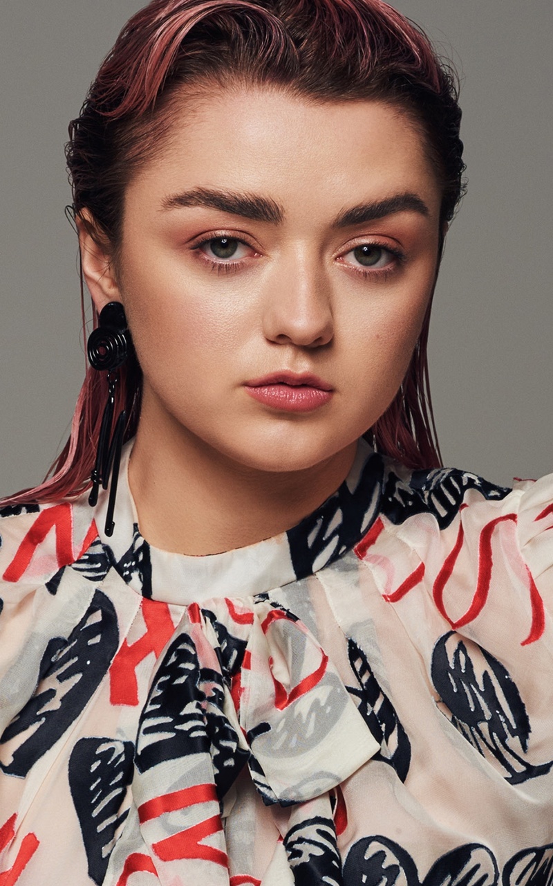 Maisie Williams Face Wallpapers