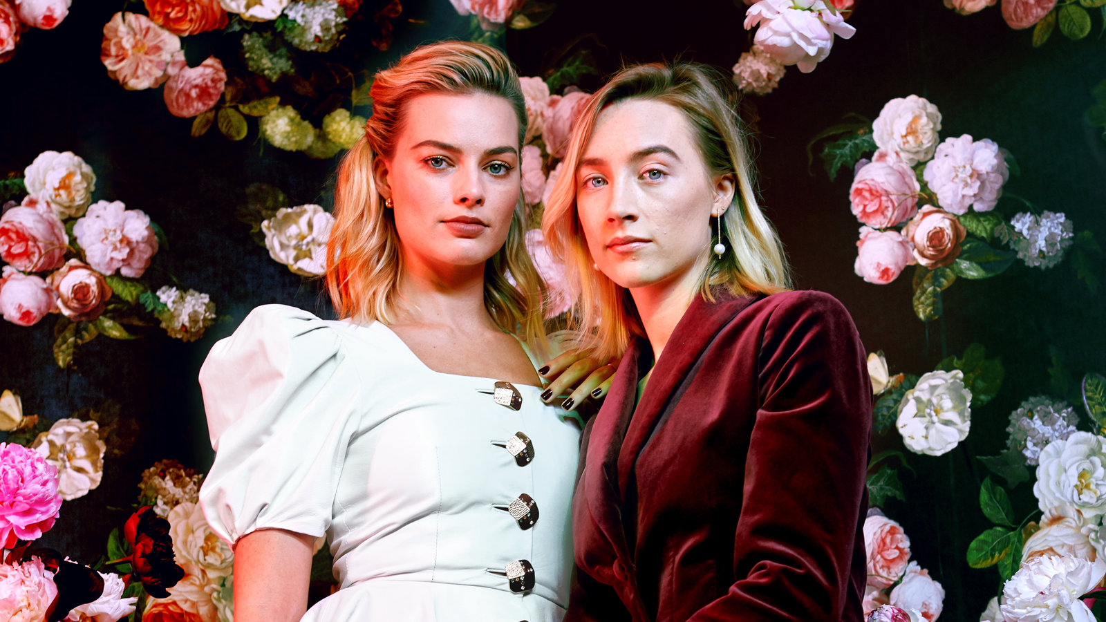 Margot Robbie and Saoirse Ronan Wallpapers