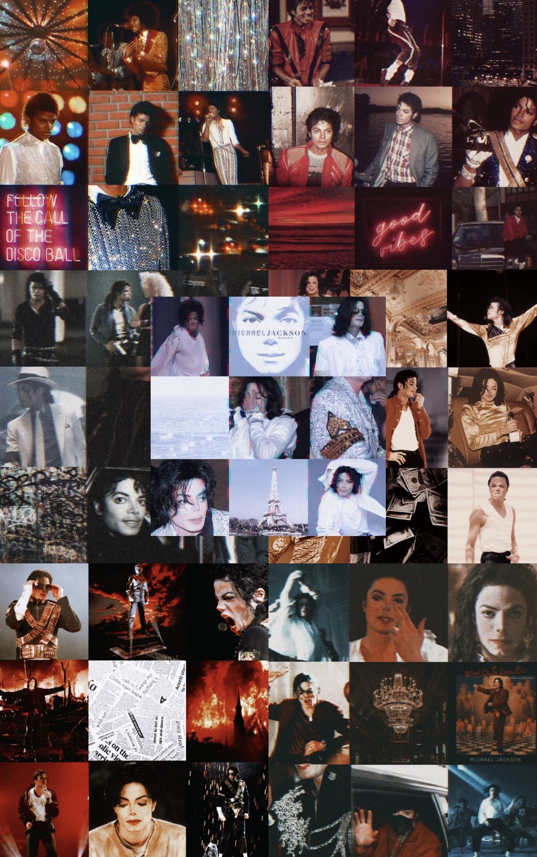 michael jackson collage Wallpapers