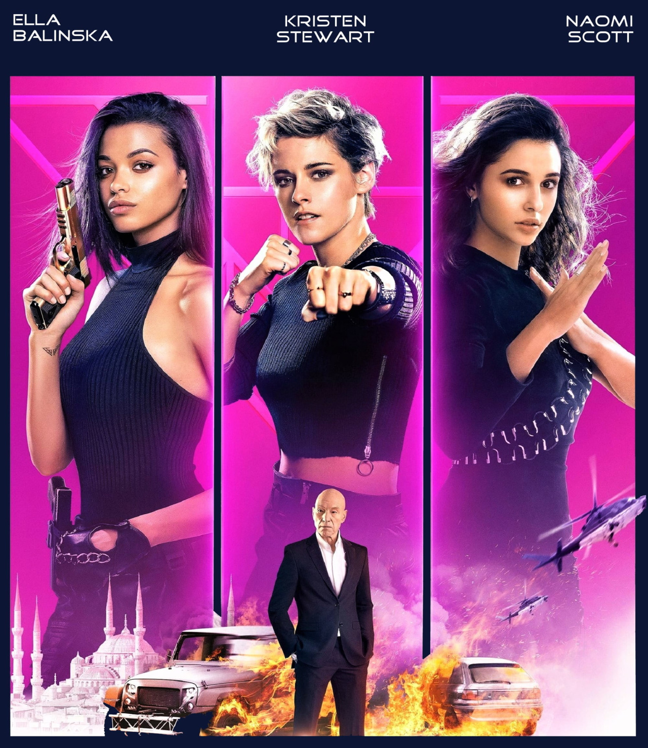 Naomi Scott In Charlies Angels 2019 Movie Wallpapers