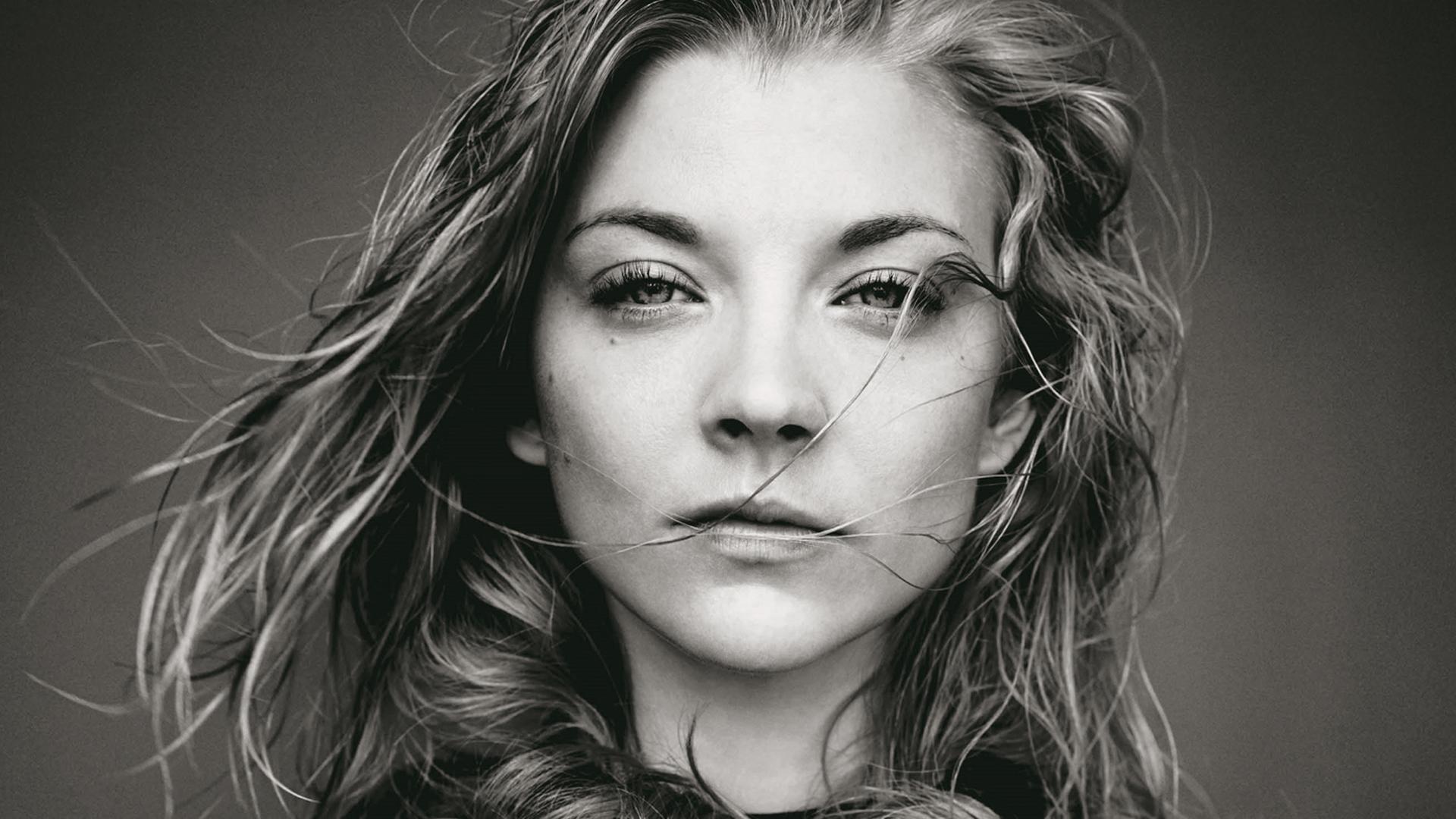 Natalie Dormer Monochrome Wallpapers