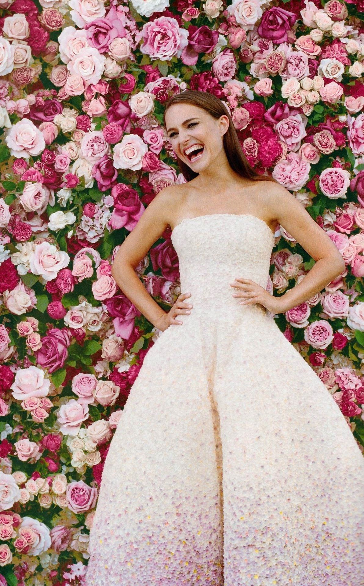 Natalie Portman Miss Dior Campaign Wallpapers