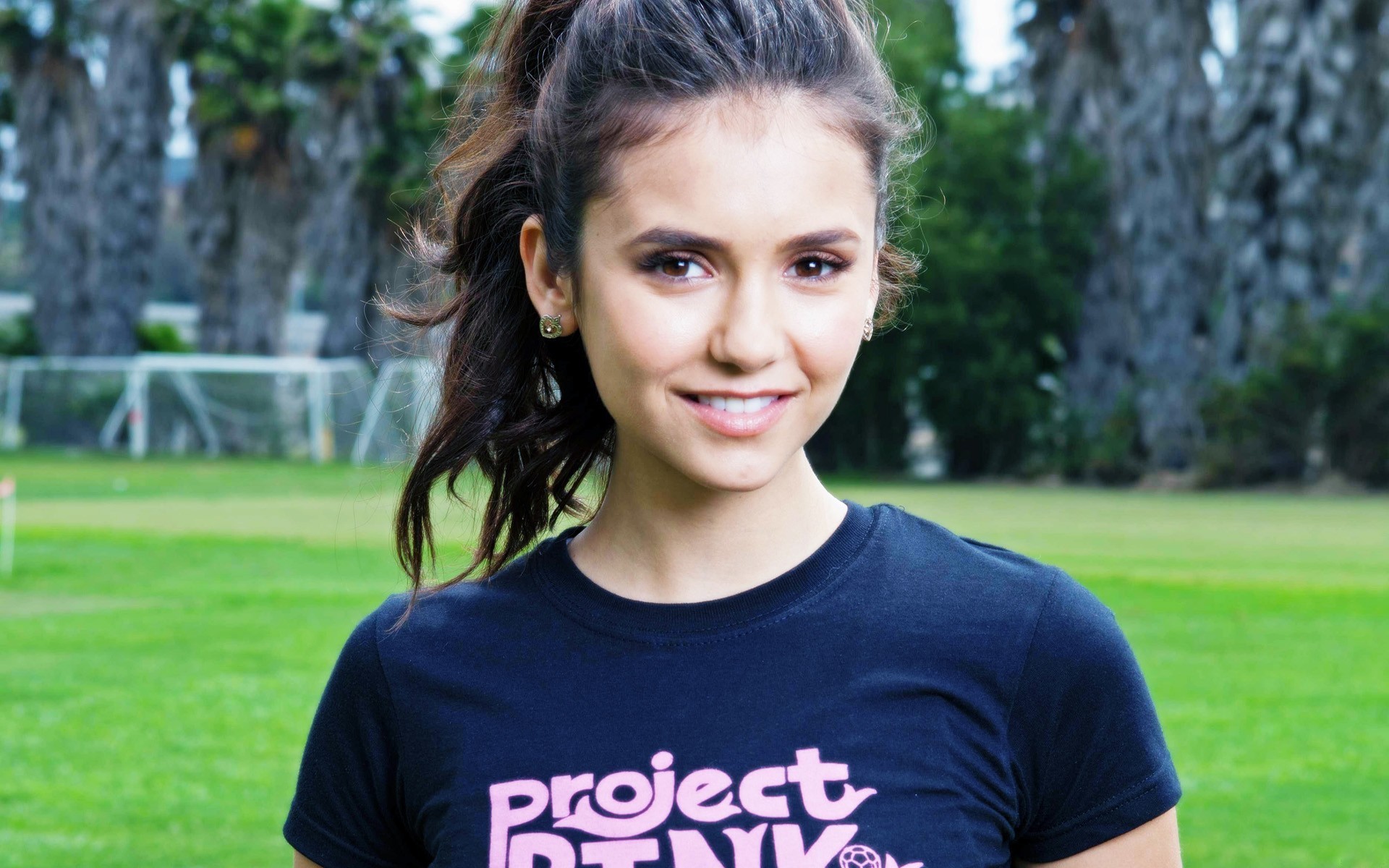 Nina Dobrev Gym Wallpapers