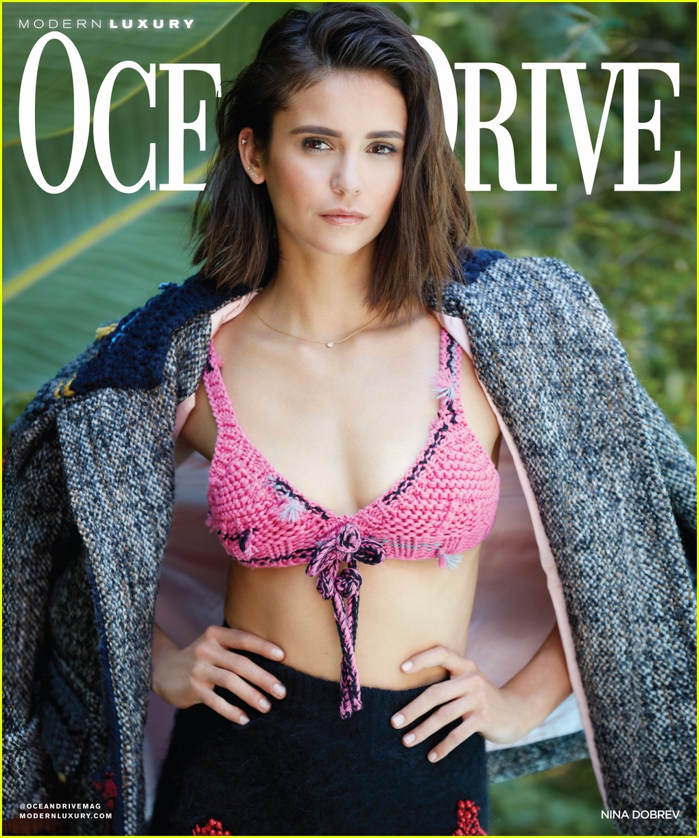 Nina Dobrev Ocean Drive Magazine Wallpapers